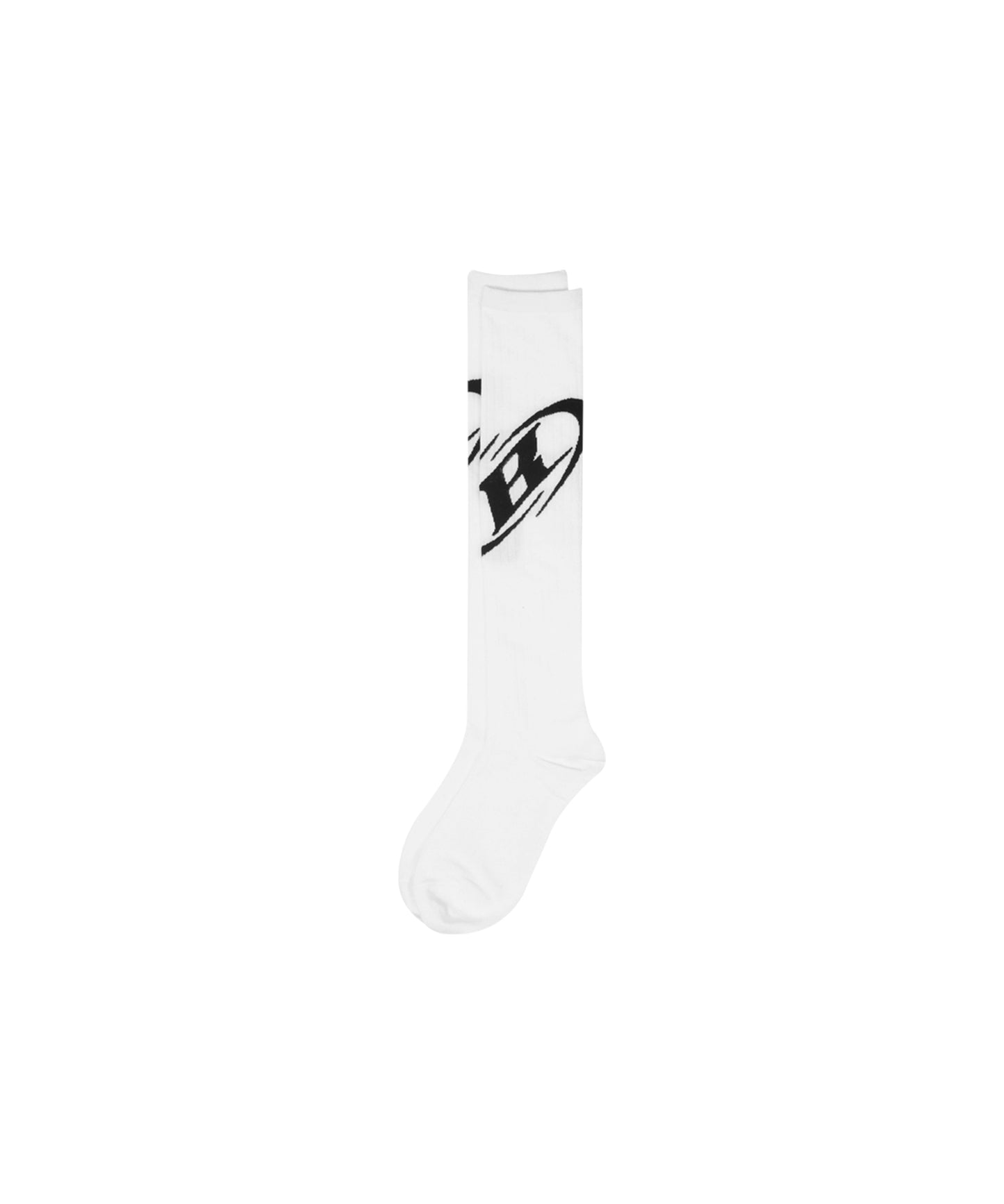 BIG B LOGO KNEE SOCKS [WHITE]