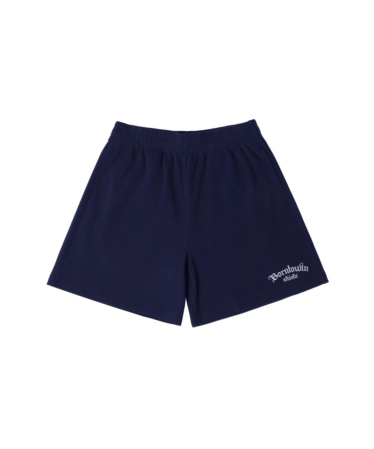 WAFFLE HALF PANTS SHORT VER [NAVY]