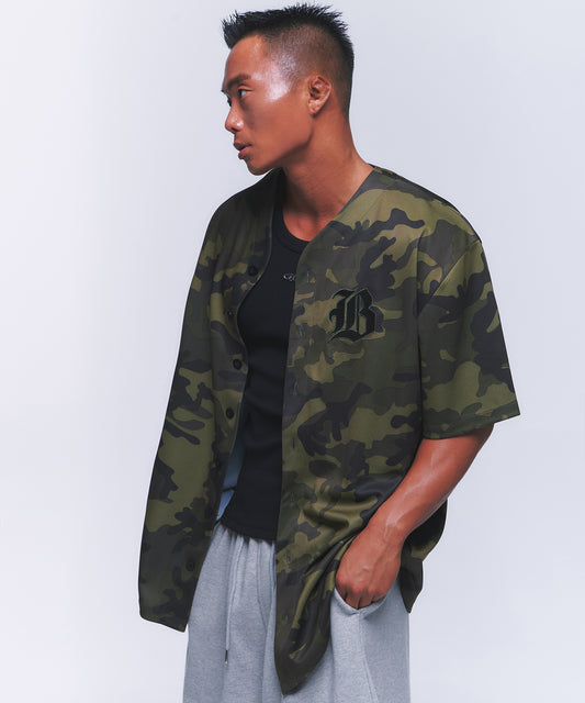 AUTHENTIC BASEBALL JERSEY T-SHIRTS [CAMO]