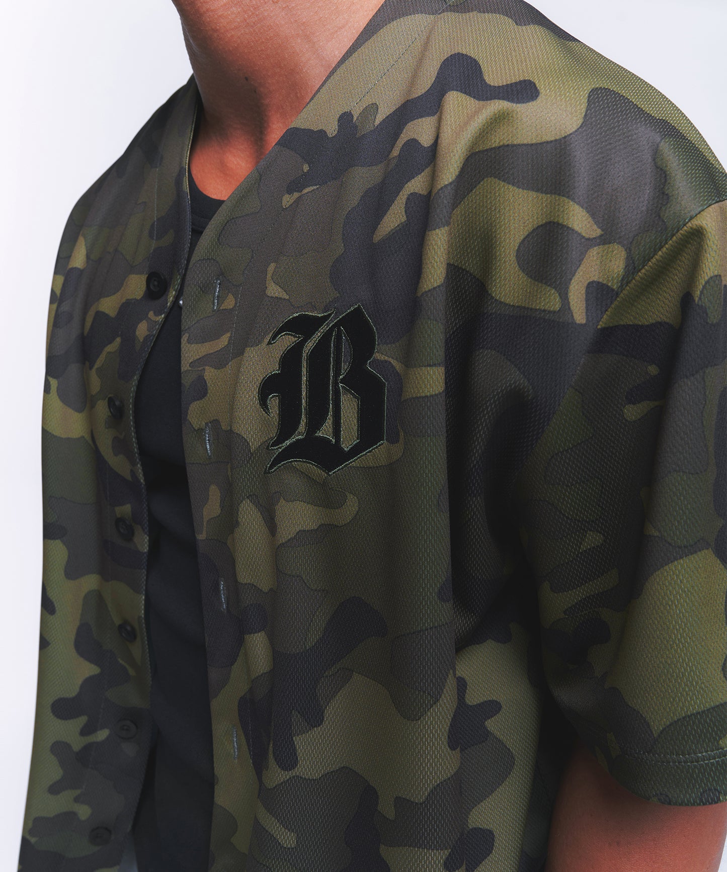 AUTHENTIC BASEBALL JERSEY T-SHIRTS [CAMO]