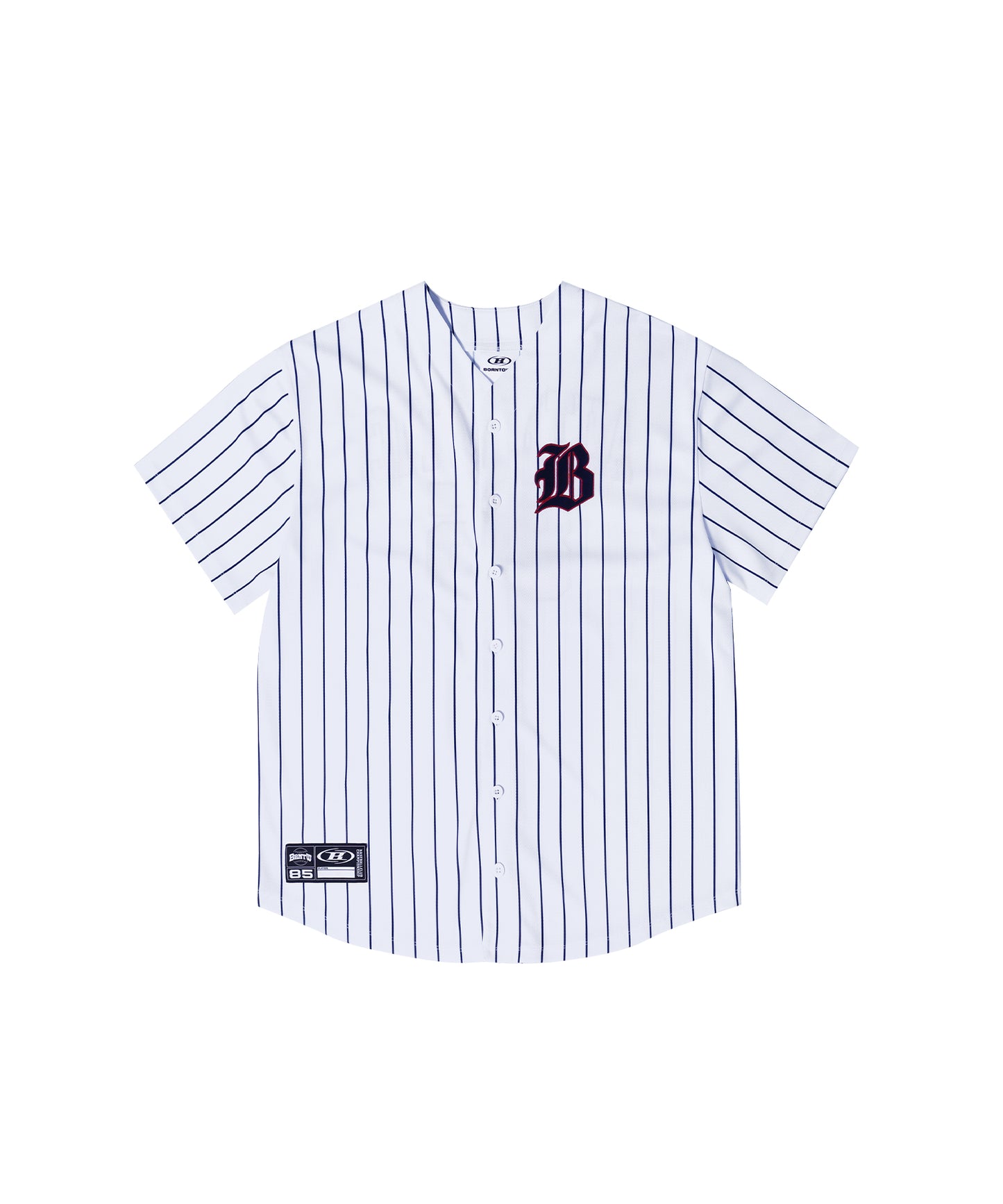 AUTHENTIC BASEBALL JERSEY T-SHIRTS [WHITE]