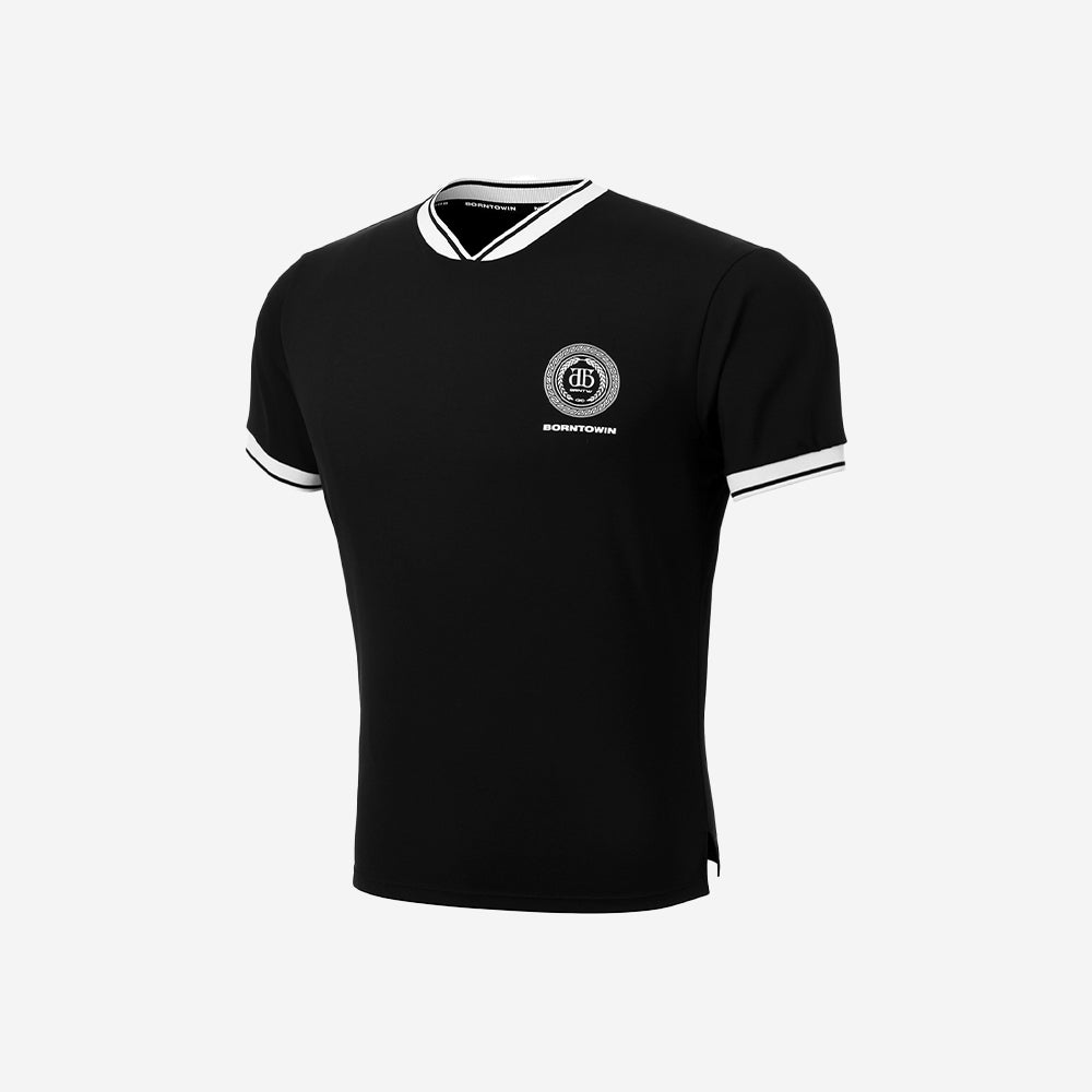 HERITAGE EMBLEM DRILL JERSEY [BLACK]