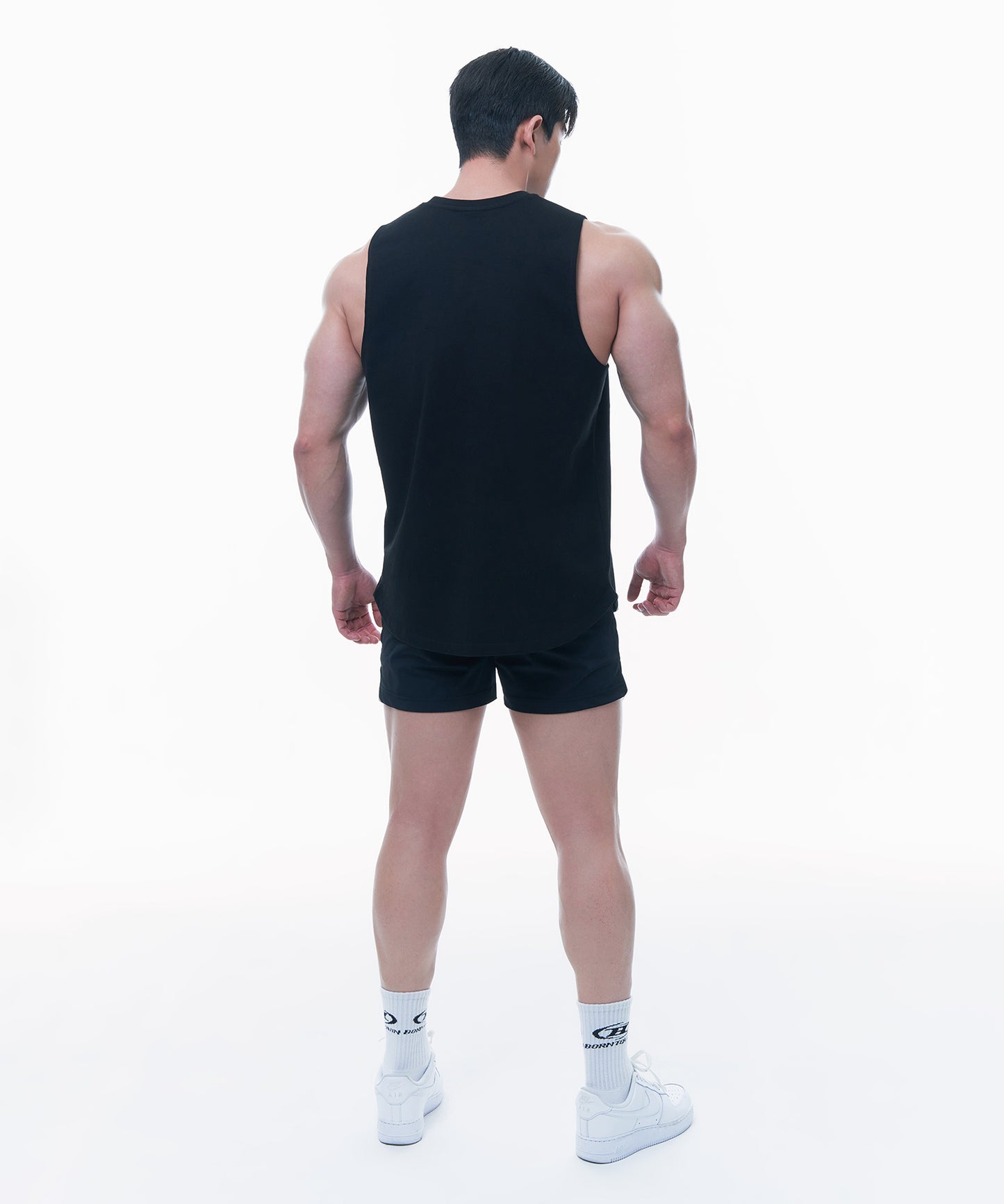 SILVER B COMFORT FIT SLEEVELESS [BLACK]