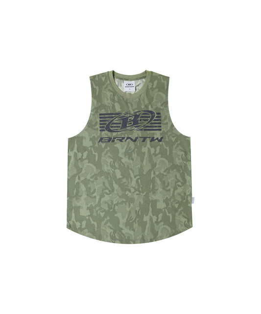 BIG LOGO COMFORT FIT SLEEVELESS [CAMO]