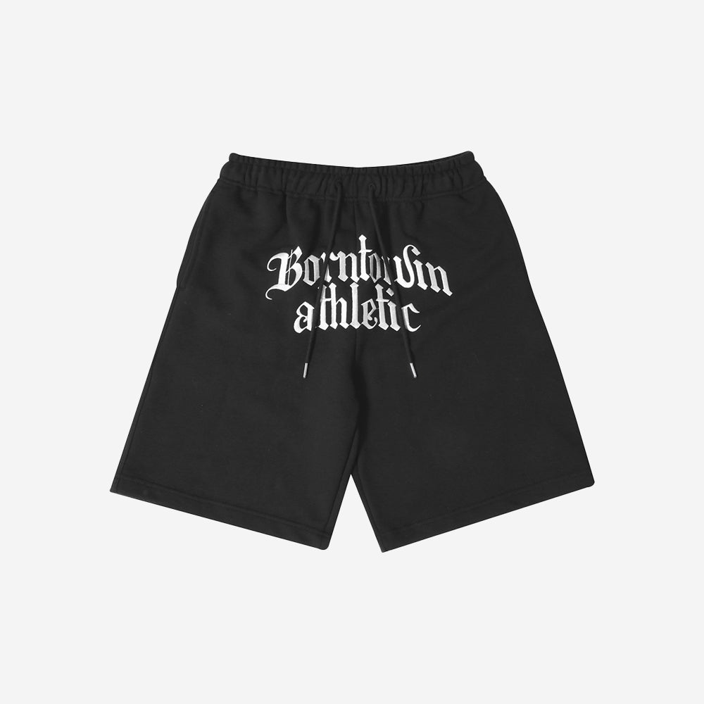 ATHLETIC LONG SHORTS [BLACK]