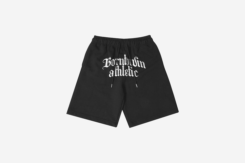 ATHLETIC LONG SHORTS [BLACK]