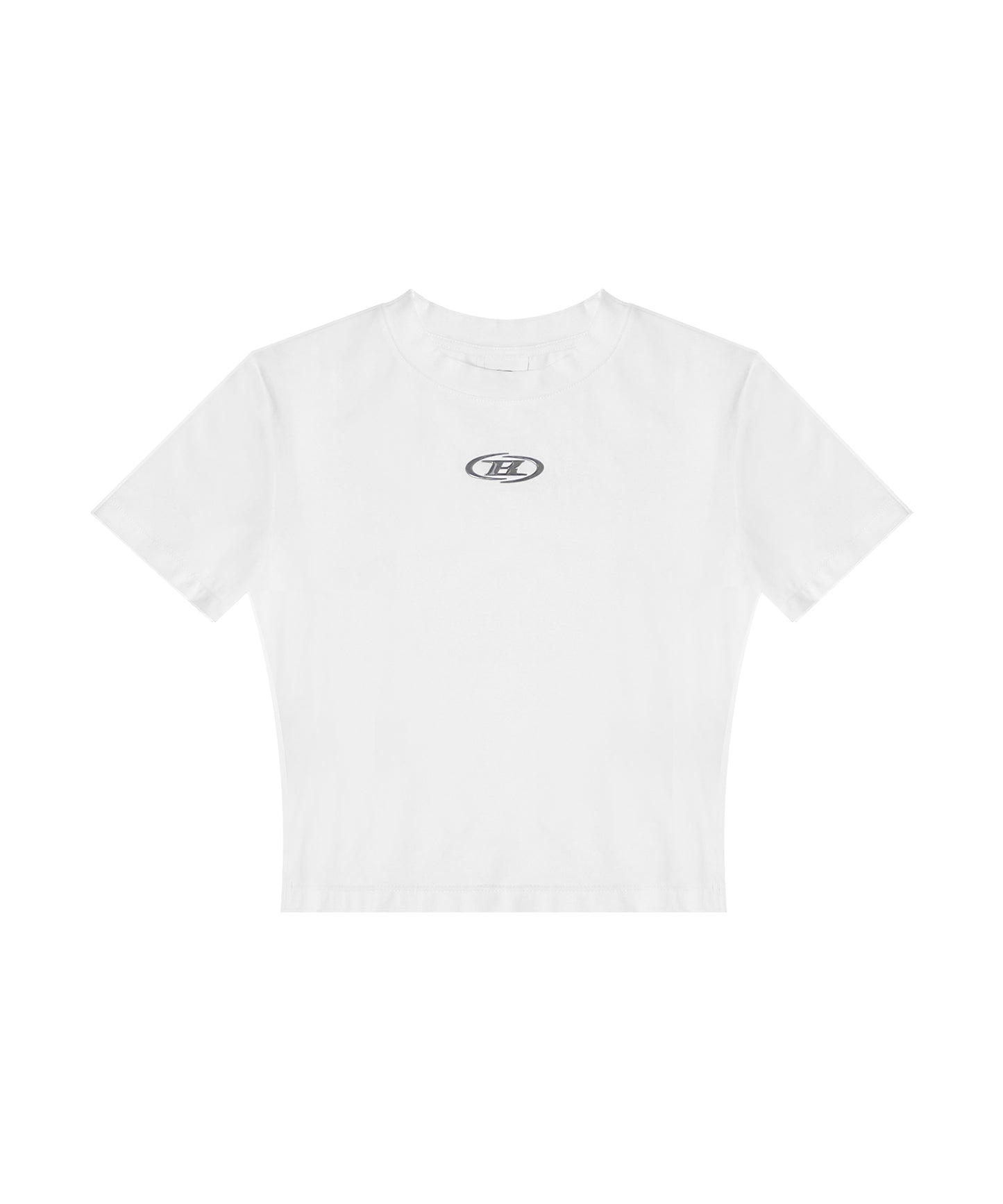 SILVER B MODAL CROP T-SHIRTS [WHITE]