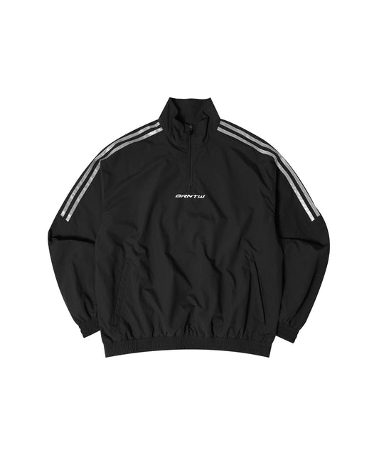 REFLECTIVE LINE BIG SYMBOL ANORAK JACKET [BLACK]