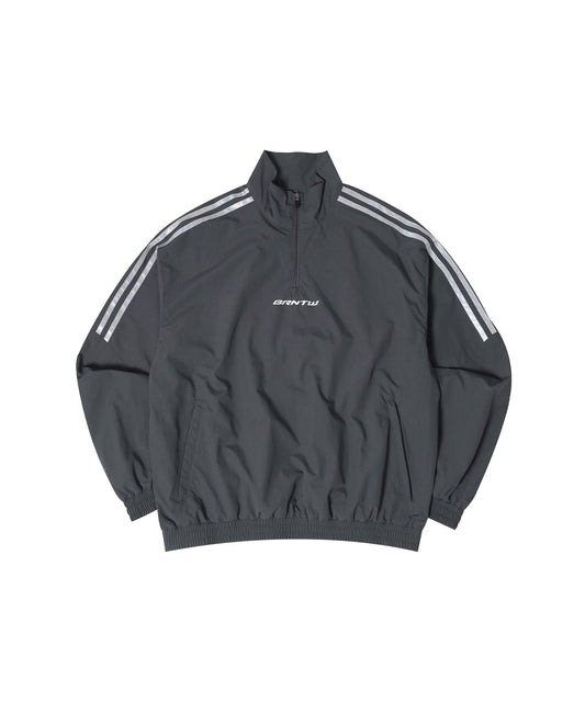 REFLECTIVE LINE BIG SYMBOL ANORAK JACKET [CHARCOAL]