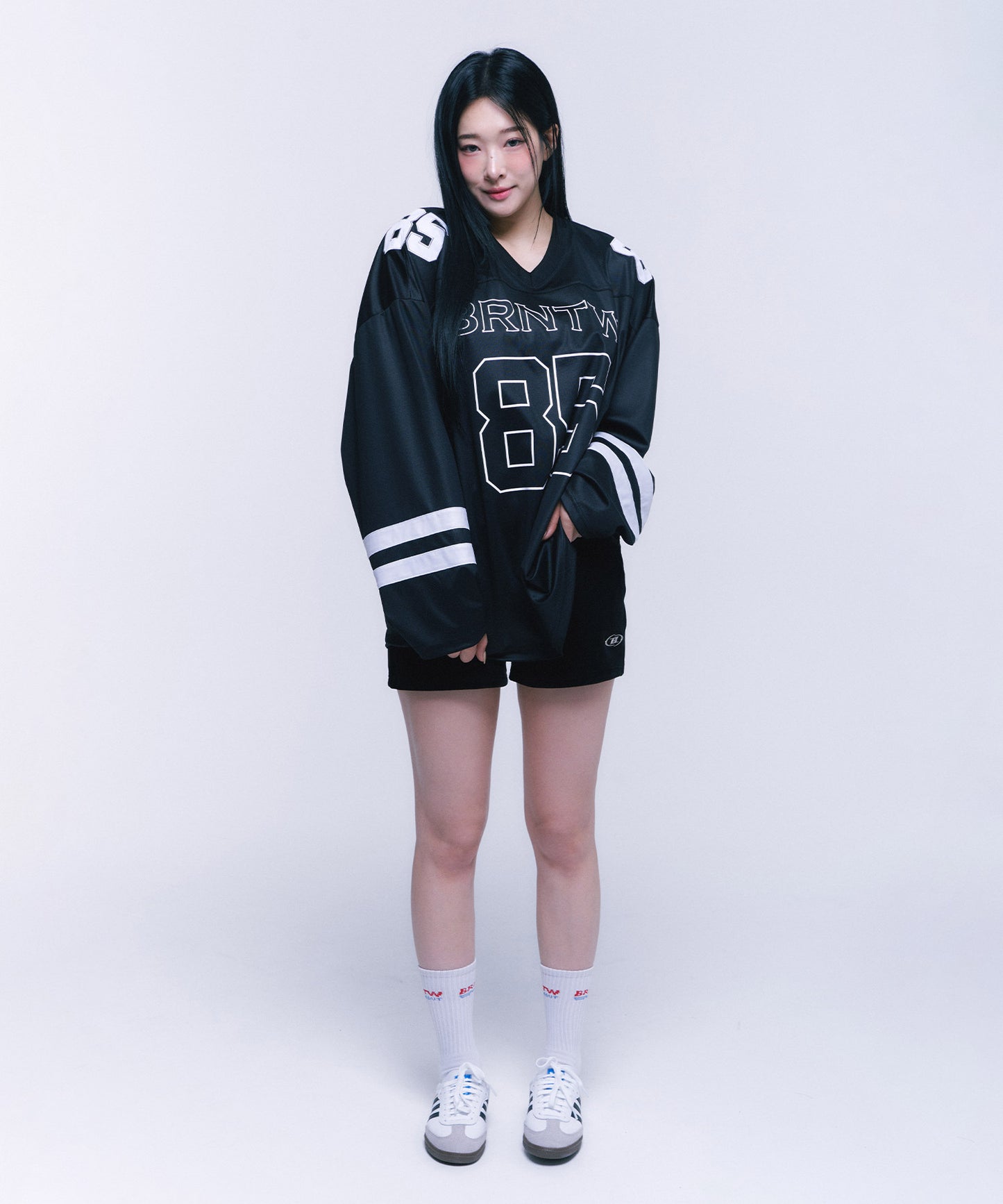 BRNTW 85 HOCKEY JERSEY [BLACK]