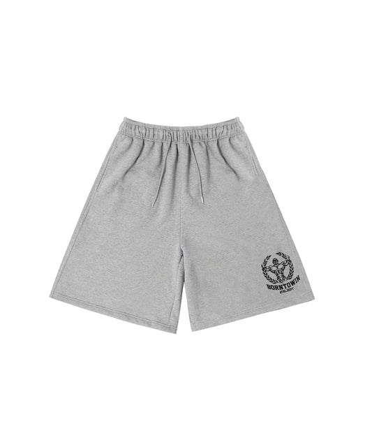 NEW RAISEBORN HALF PANTS LONG VER [MELANGE GREY]