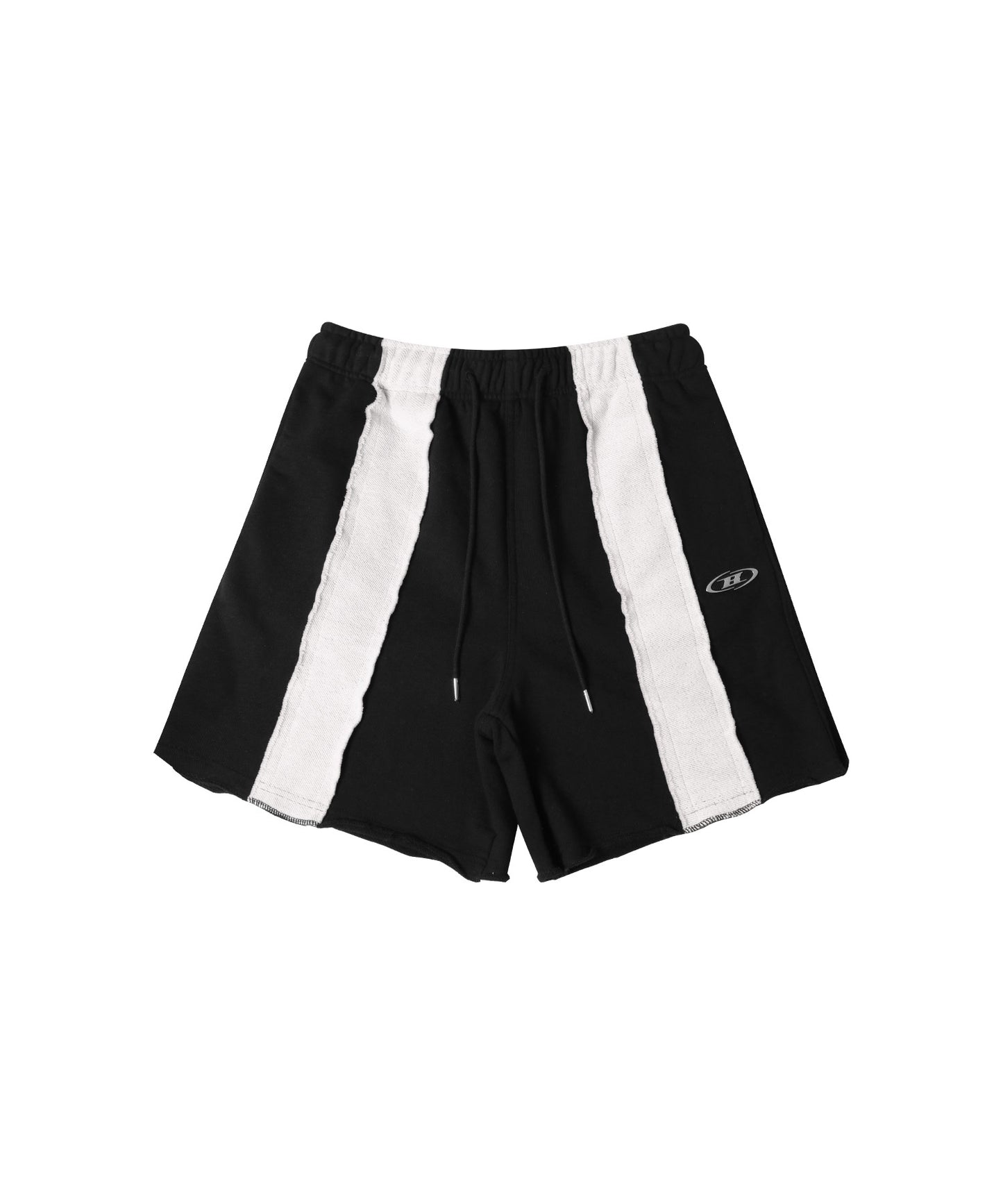 REVERSE MIX HALF PANTS SHORT VER [BLACK]