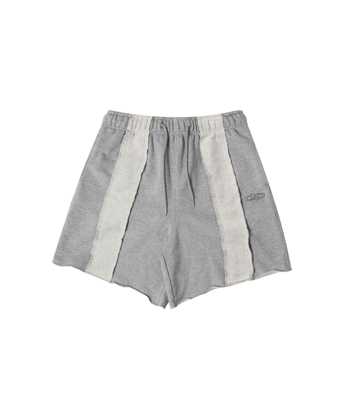 REVERSE MIX HALF PANTS SHORT VER [MELANGE GREY]