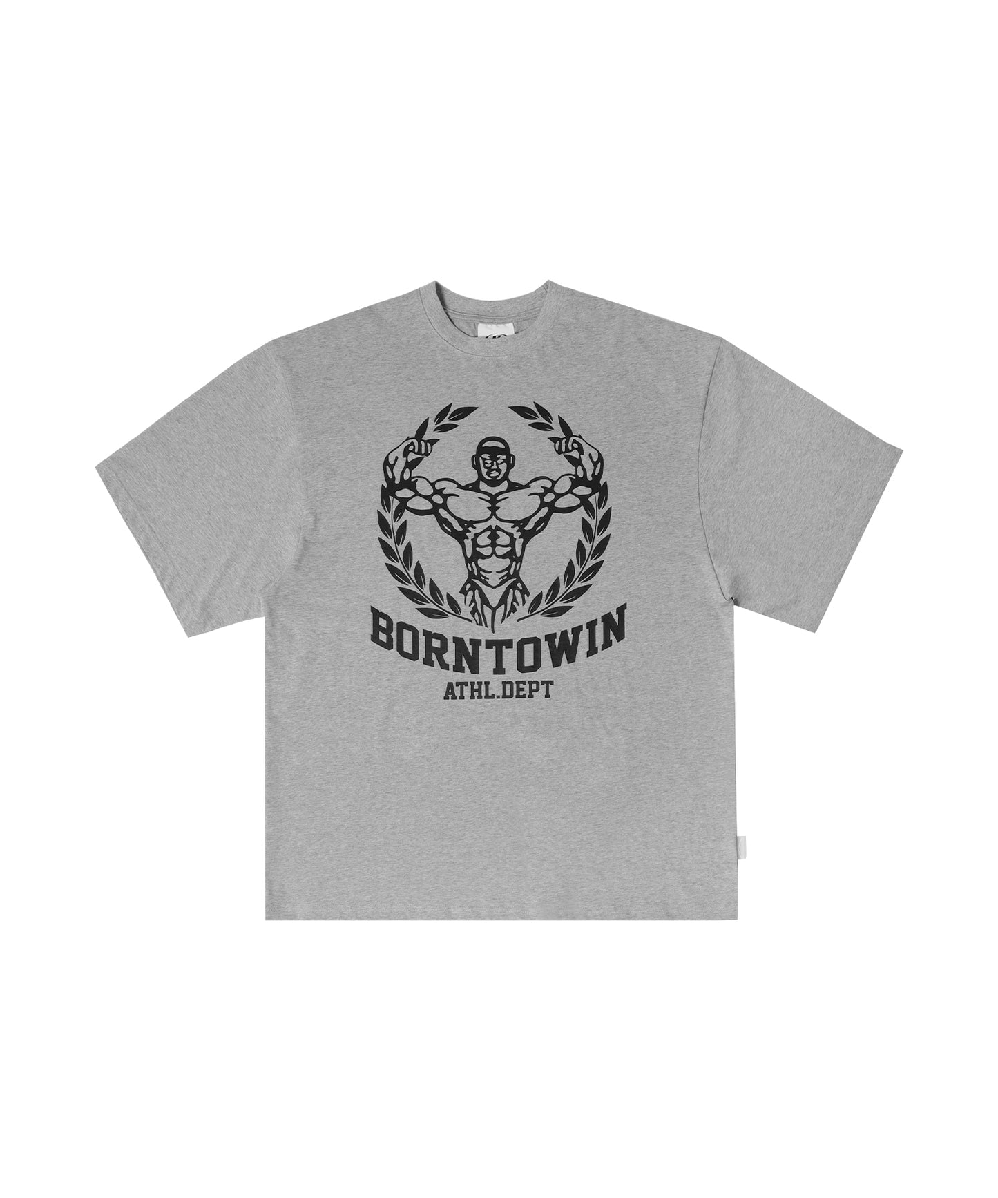 NEW RAISEBORN EXTRA FIT T-SHIRTS [MELANGE GREY]