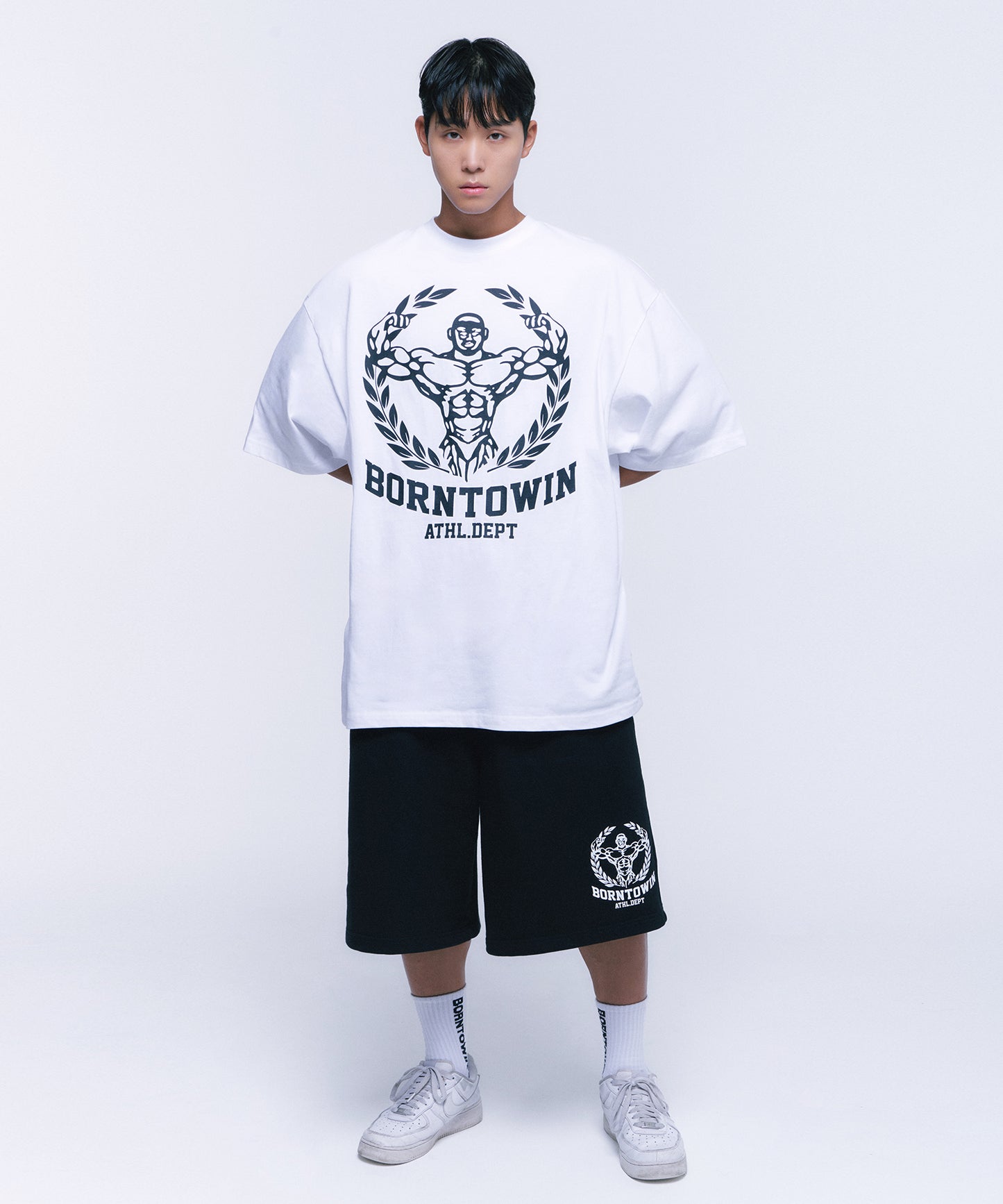 NEW RAISEBORN EXTRA FIT T-SHIRTS [WHITE]