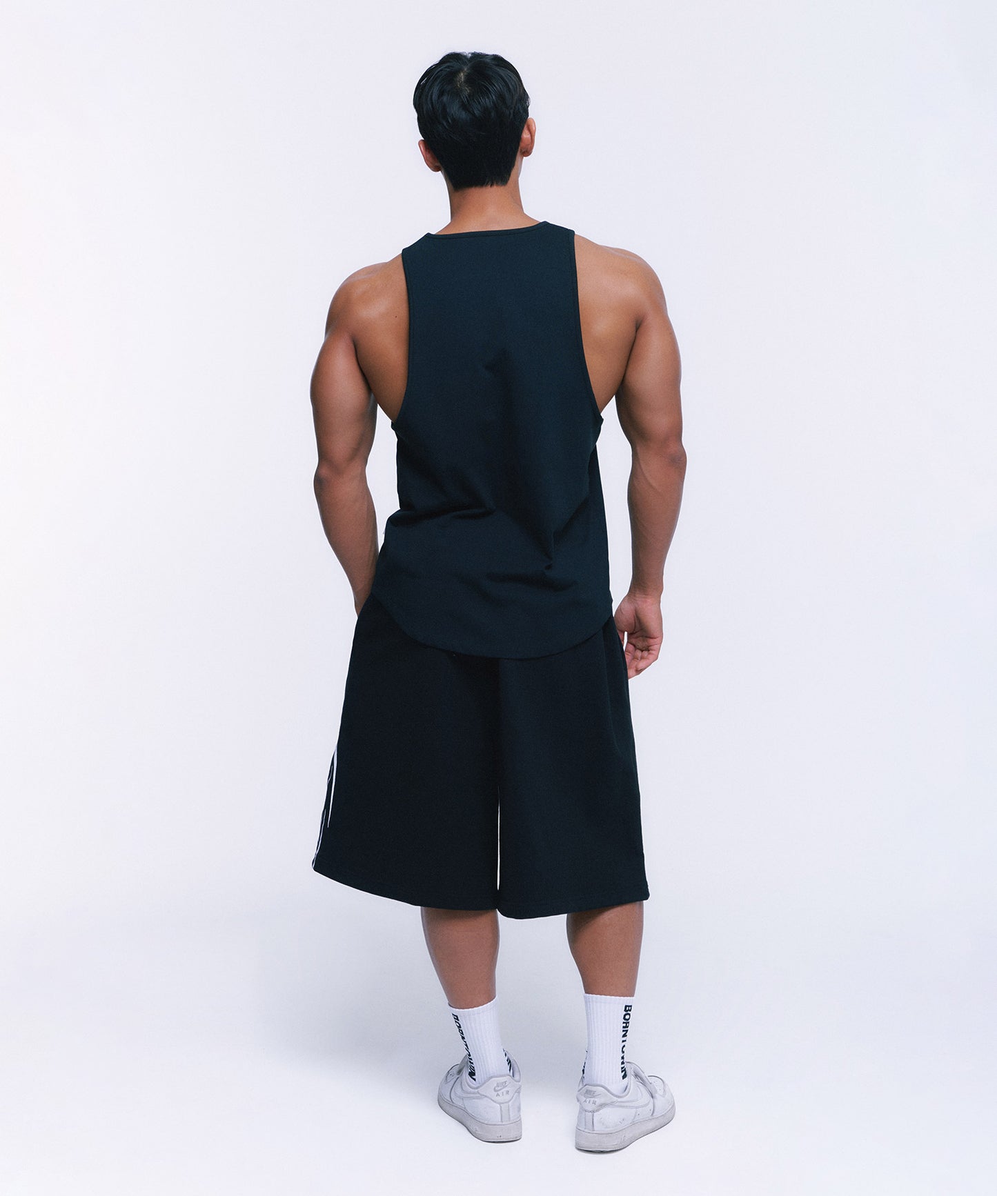 ATHLETIC 85 NEW FIT SLEEVELESS [BLACK]