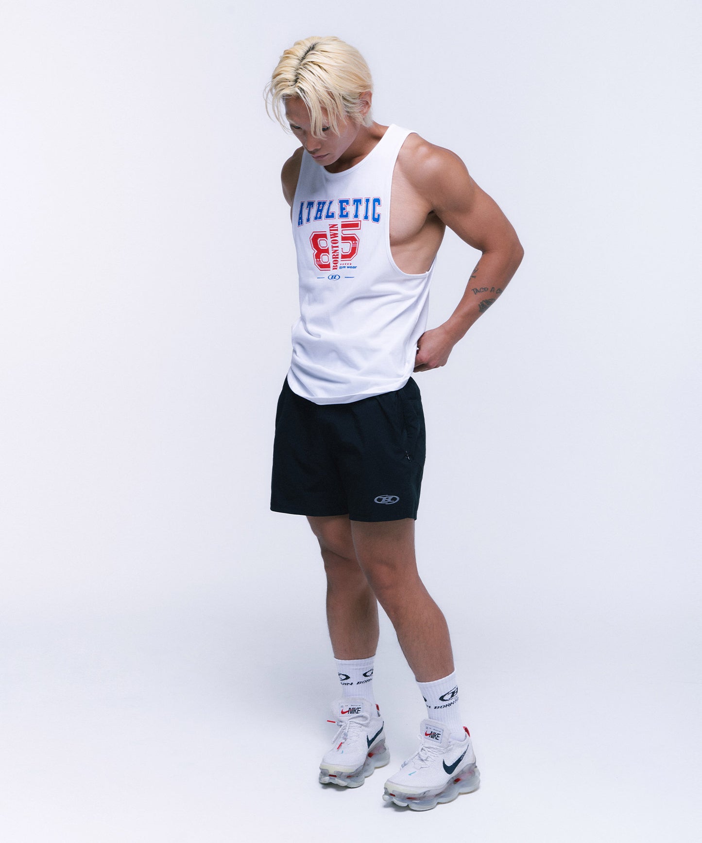 ATHLETIC 85 NEW FIT SLEEVELESS [WHITE]