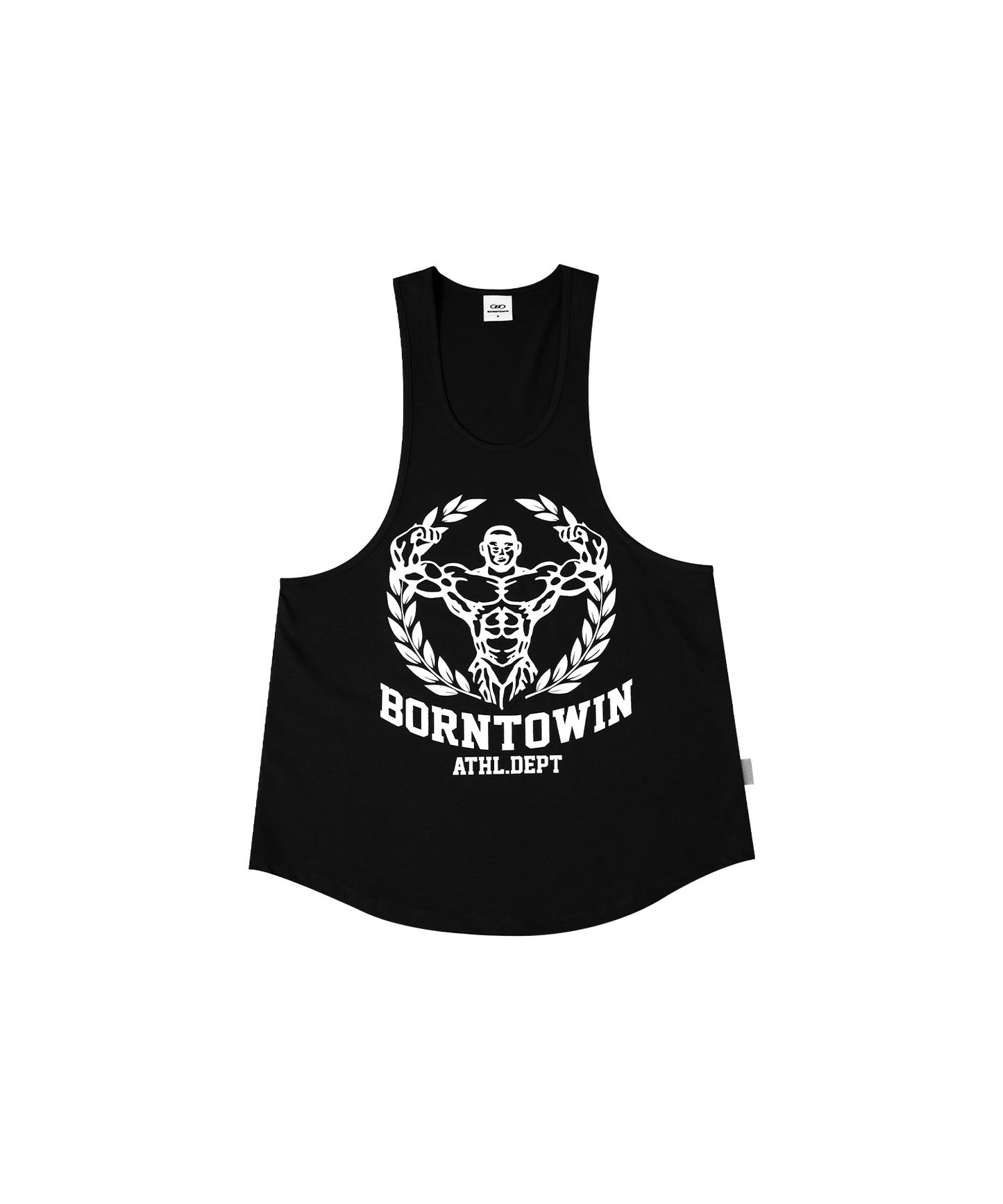 NEW RAISEBORN DEEP FIT SLEEVELESS [BLACK]