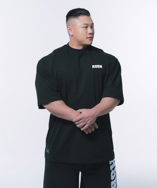 RSBN OVER FIT T-SHIRTS [BLACK]