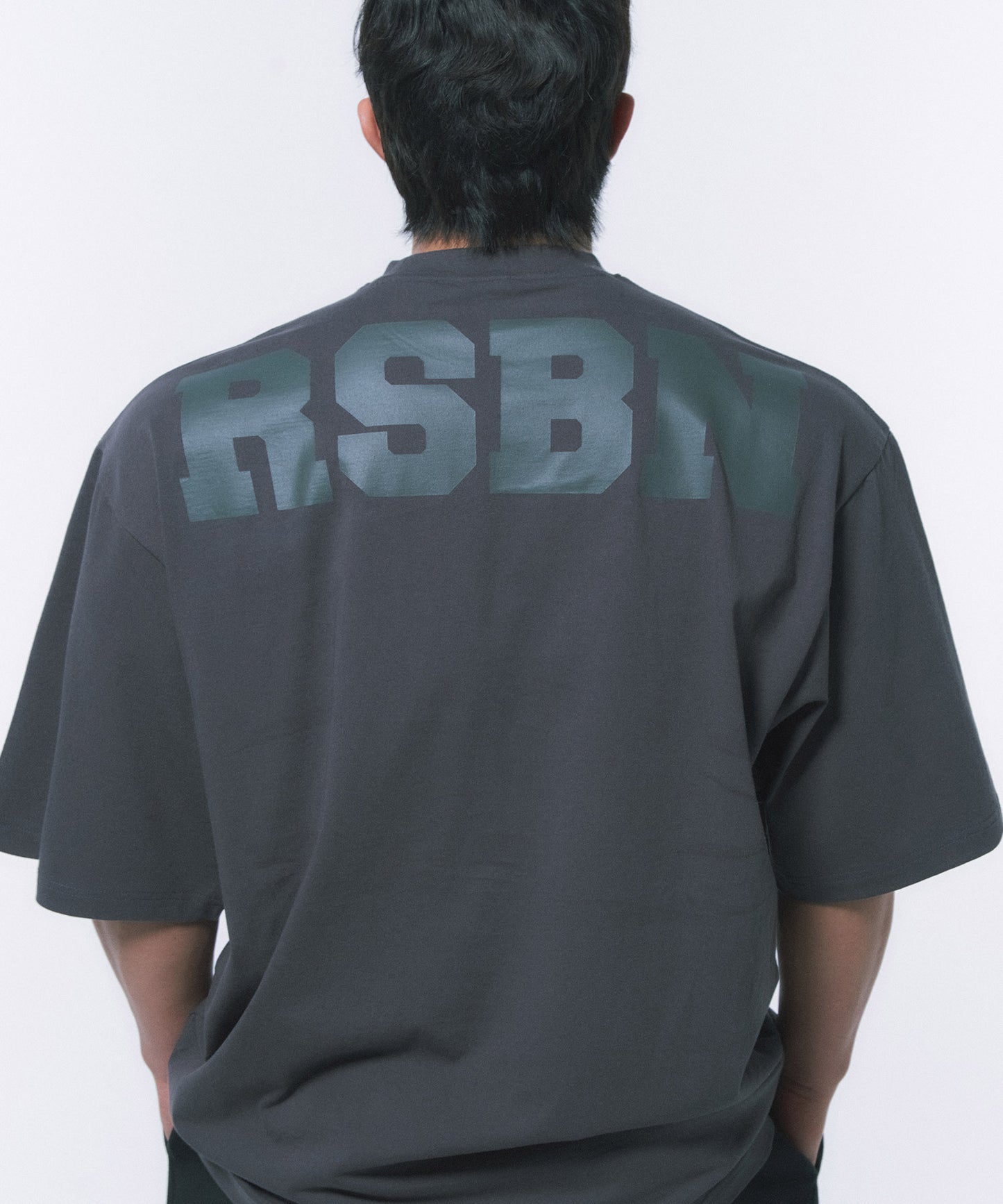 RSBN OVER FIT T-SHIRTS [CHARCOAL]