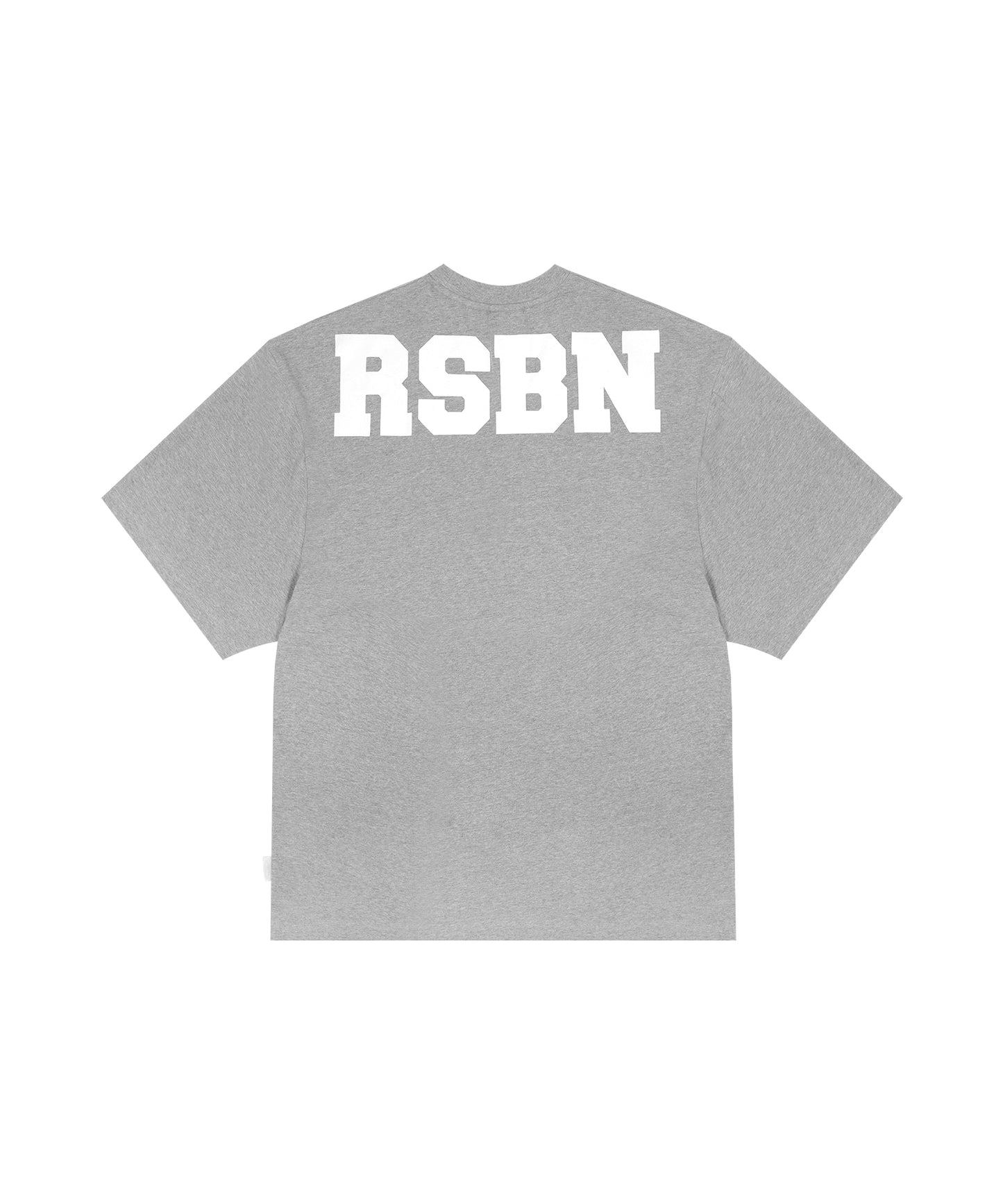 RSBN OVER FIT T-SHIRTS [MELANGE GREY]