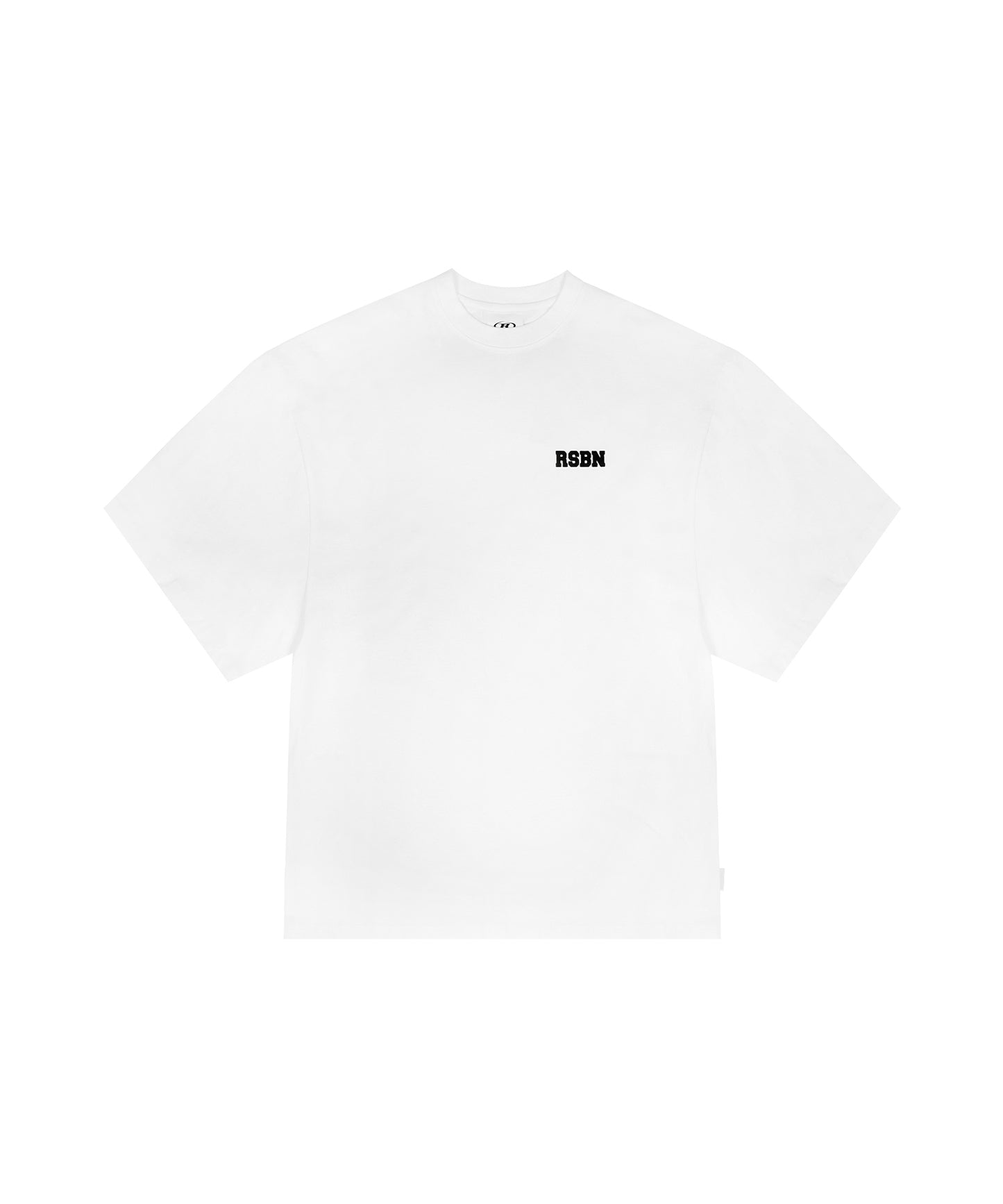 RSBN OVER FIT T-SHIRTS [WHITE]