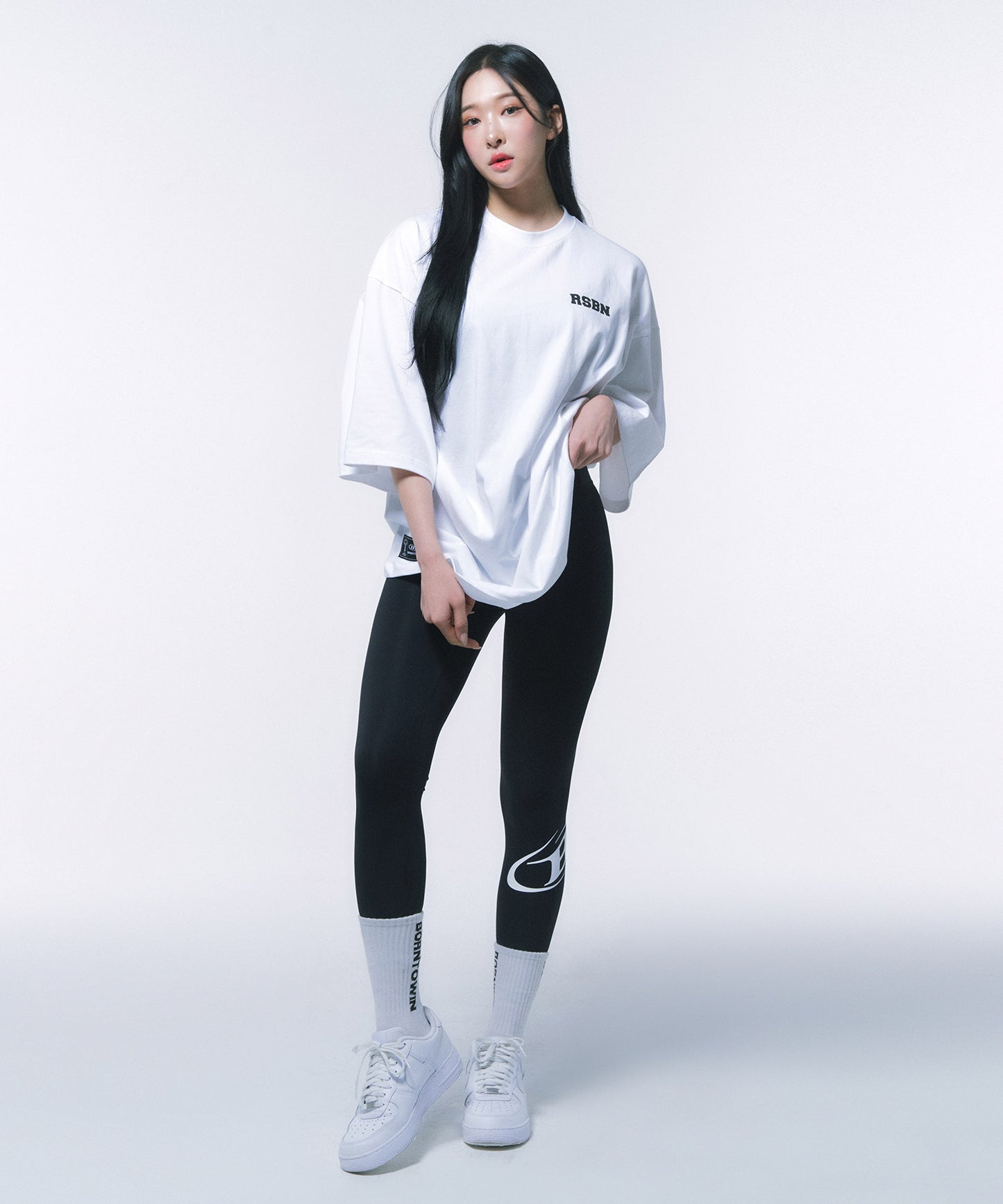 RSBN OVER FIT T-SHIRTS [WHITE]