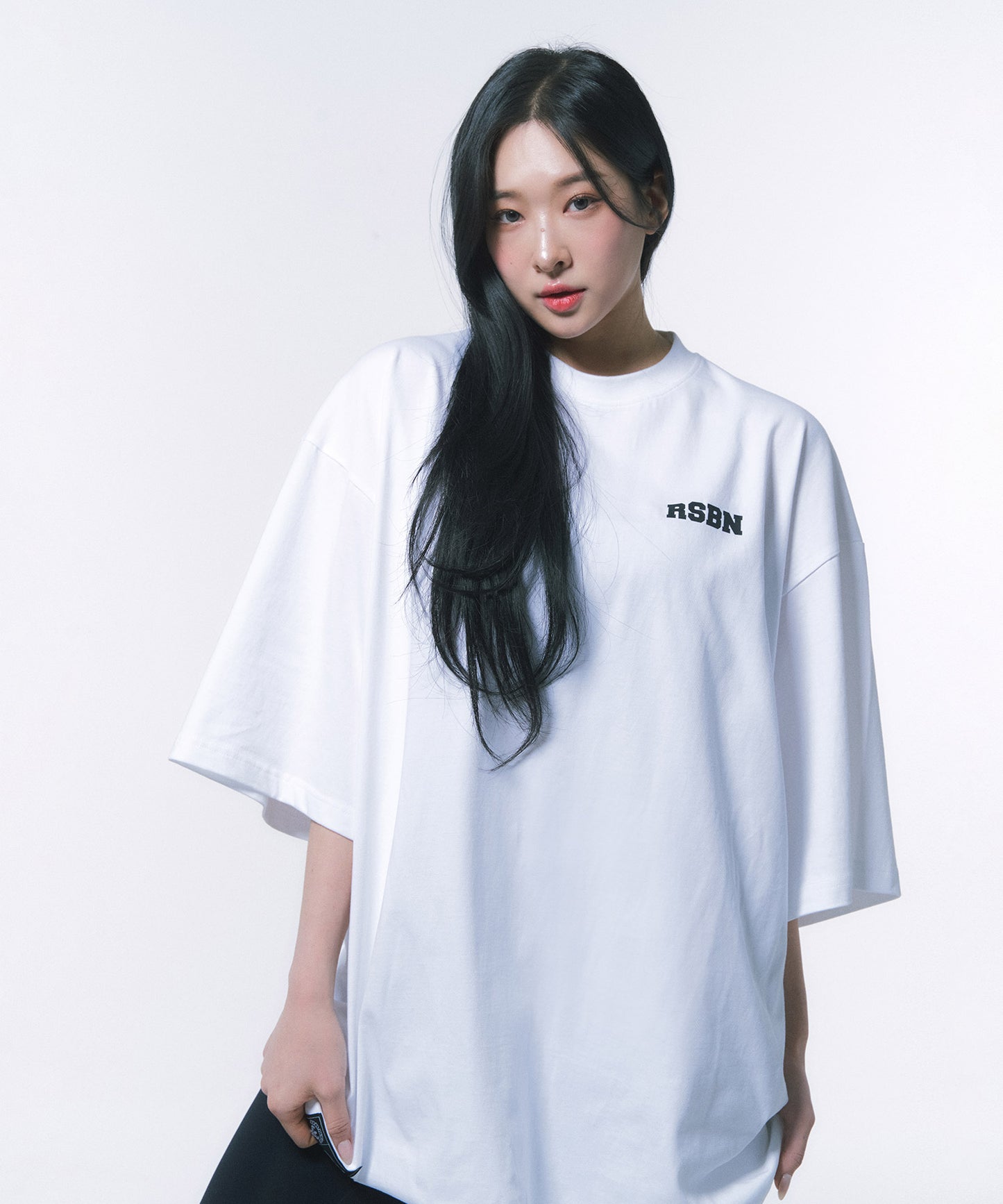 RSBN OVER FIT T-SHIRTS [WHITE]