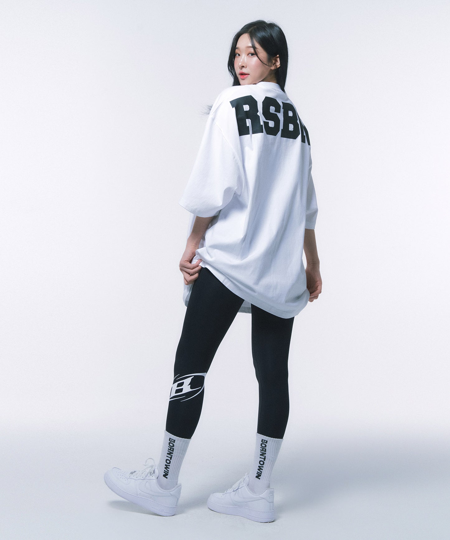 RSBN OVER FIT T-SHIRTS [WHITE]