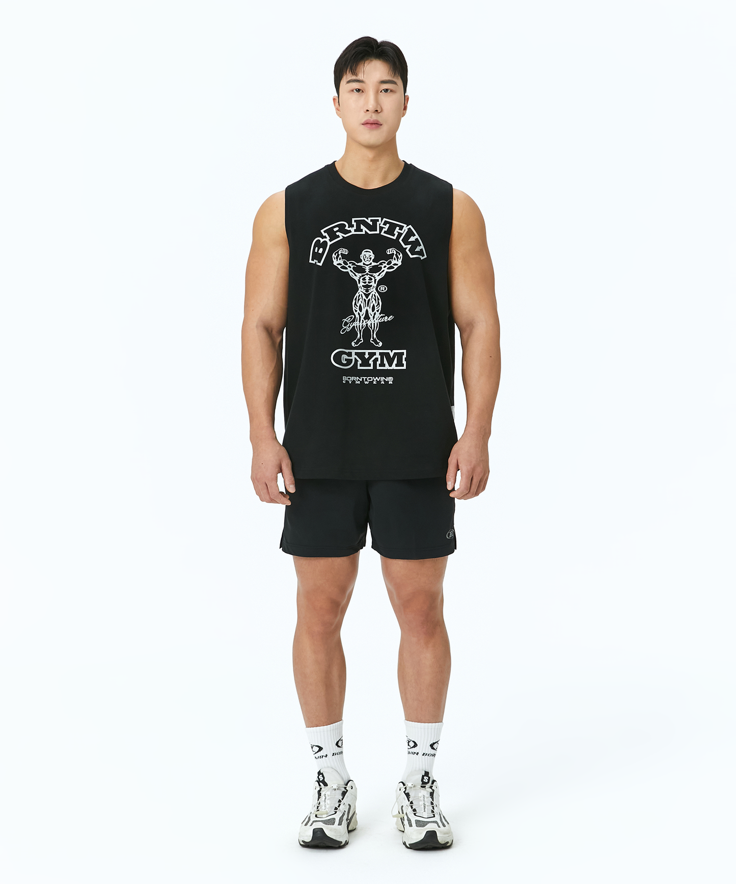 RAISEBORN COMFORT FIT SLEEVELESS [BLACK]