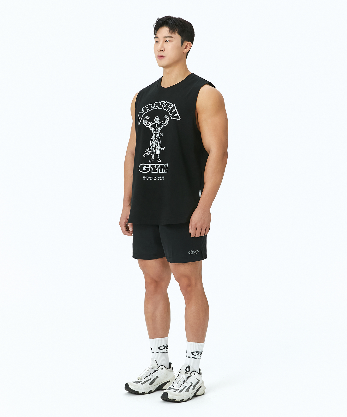 RAISEBORN COMFORT FIT SLEEVELESS [BLACK]