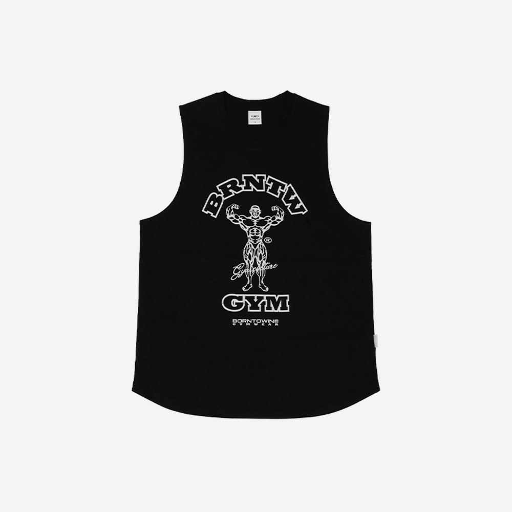 RAISEBORN COMFORT FIT SLEEVELESS [BLACK]