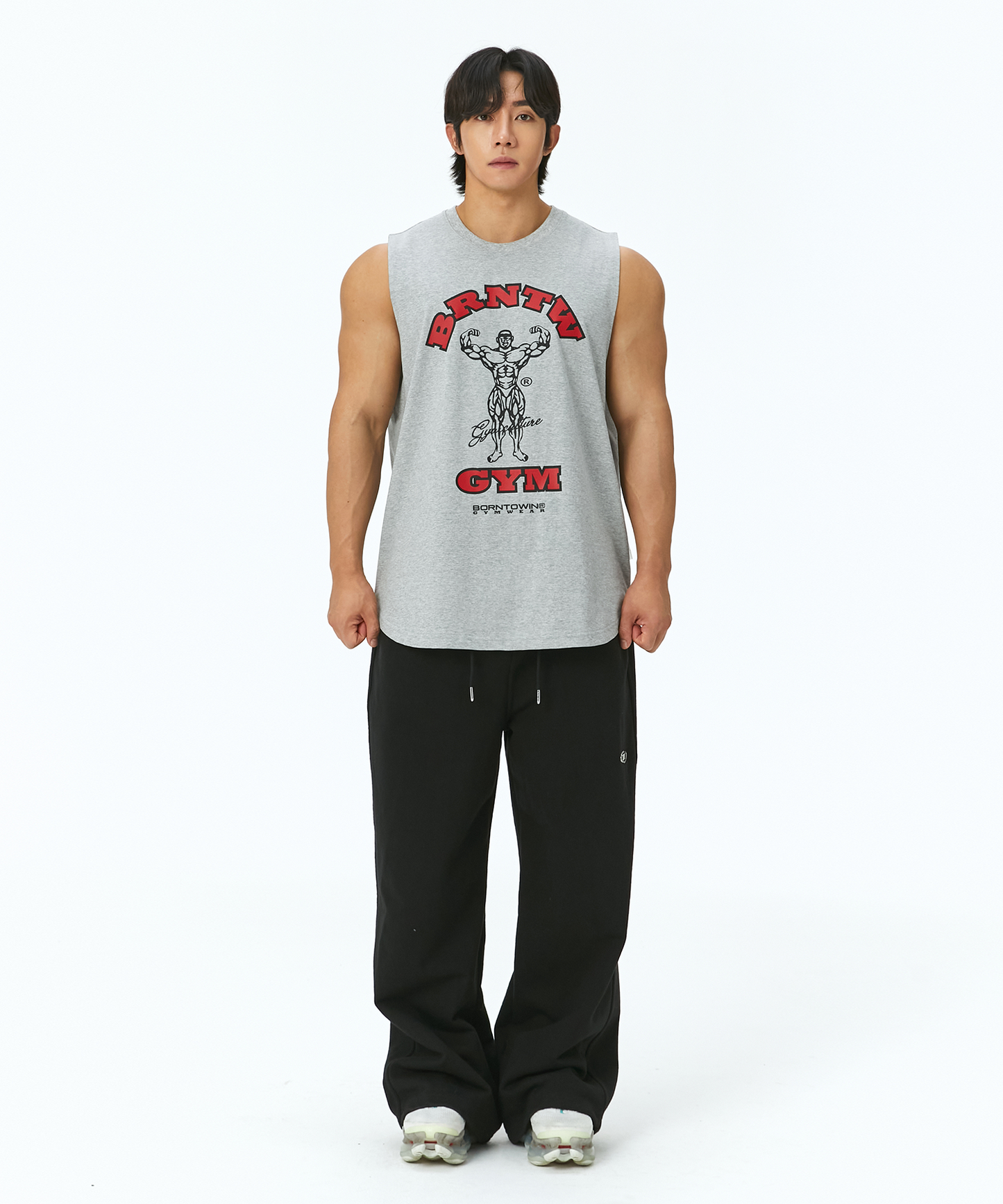 RAISEBORN COMFORT FIT SLEEVELESS [MELANGE GREY]