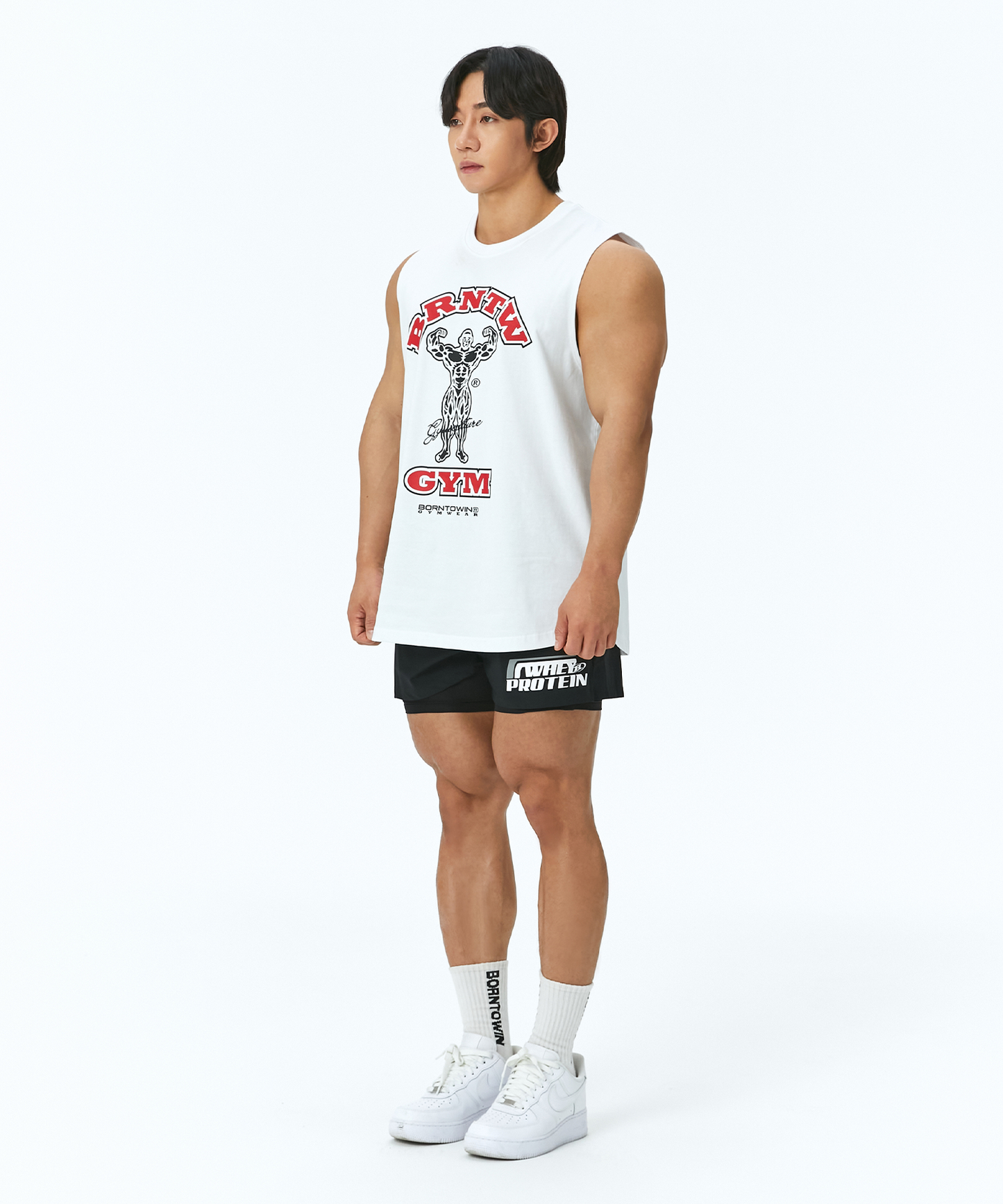 RAISEBORN COMFORT FIT SLEEVELESS [WHITE]