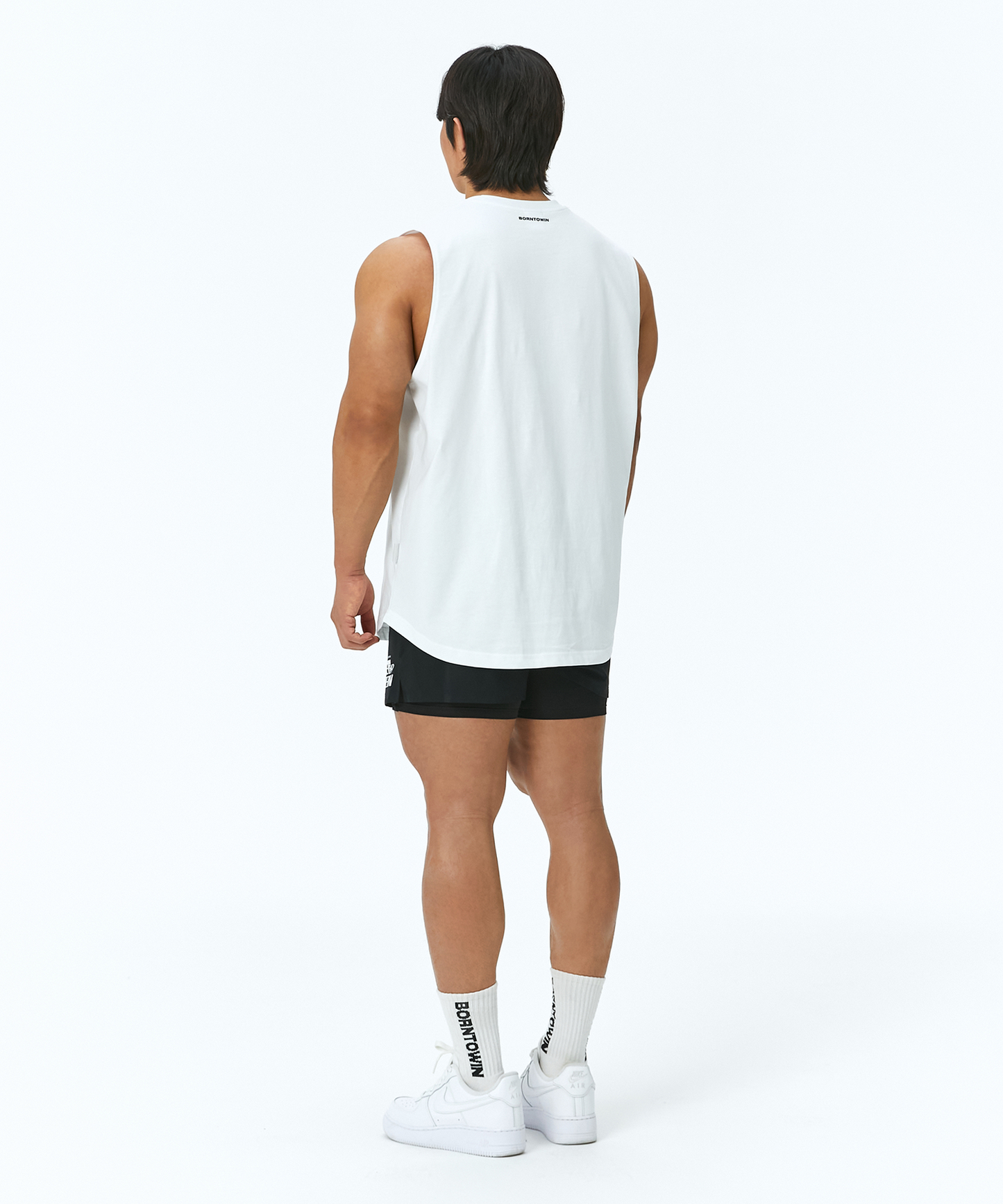 RAISEBORN COMFORT FIT SLEEVELESS [WHITE]