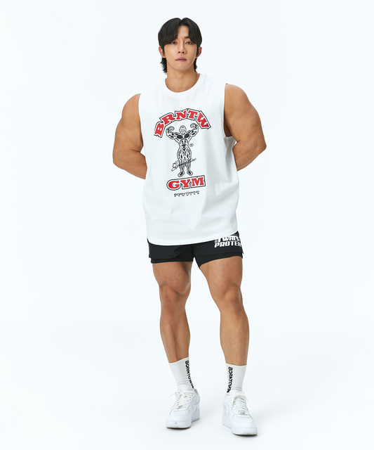 RAISEBORN COMFORT FIT SLEEVELESS [WHITE]