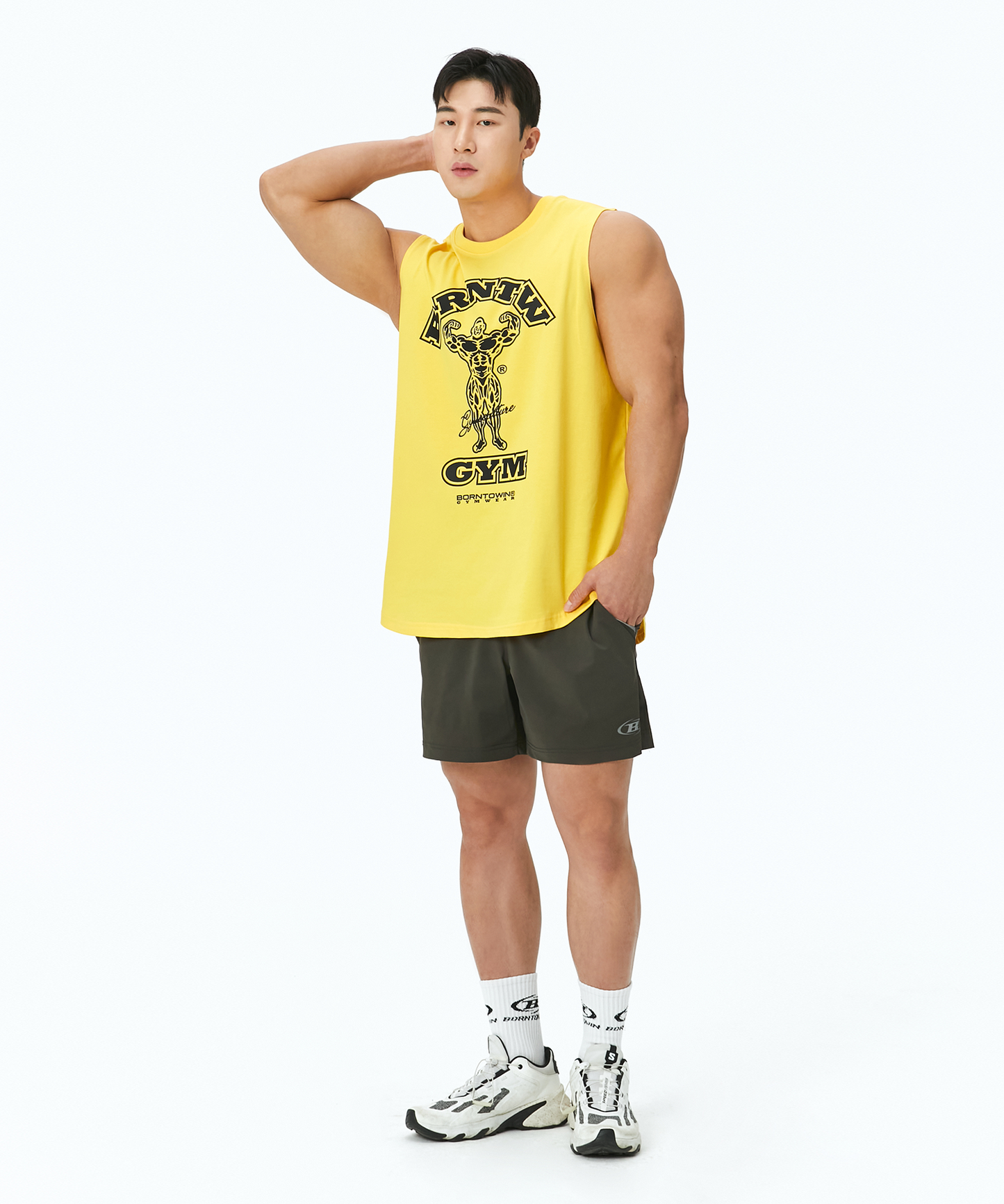 RAISEBORN COMFORT FIT SLEEVELESS [YELLOW]