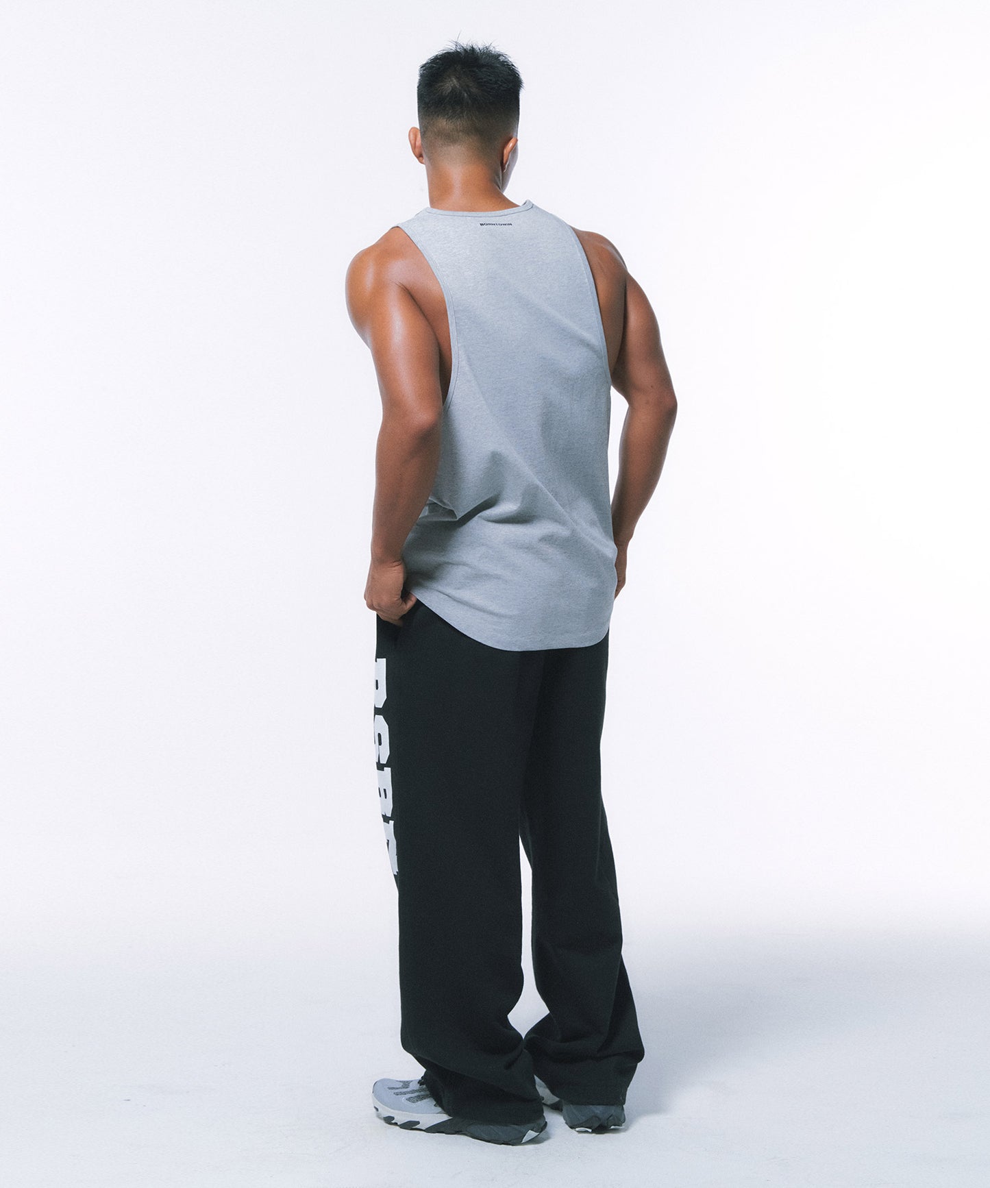 RAISEBORN NEW FIT SLEEVELESS [MELANGE GREY]