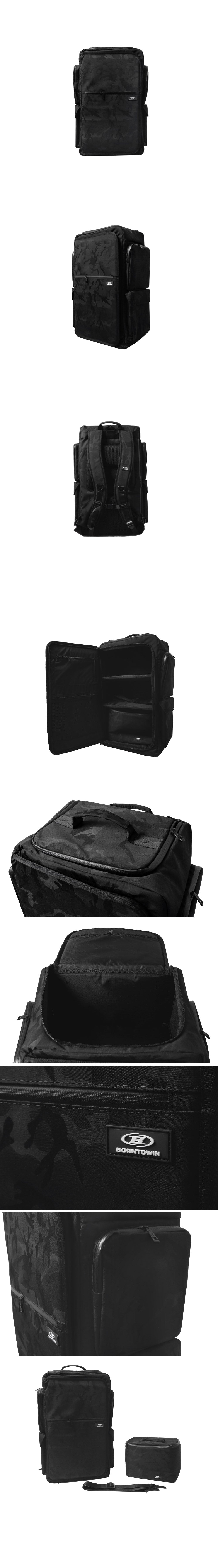 B1 BACKPACK NO PATCH VER [BLACK CAMO]