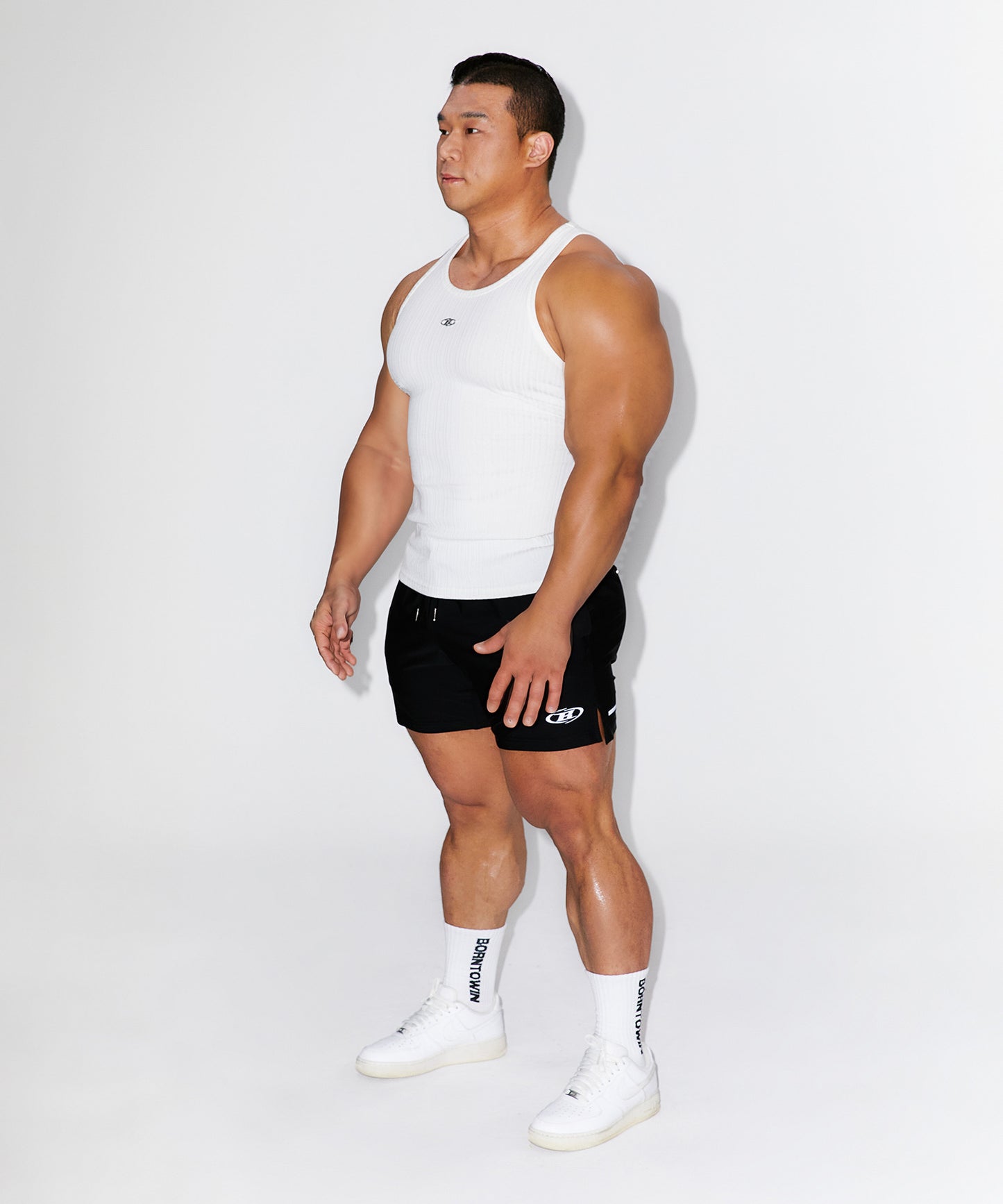 WINNER ACTIVE SHORTS [BLACK]