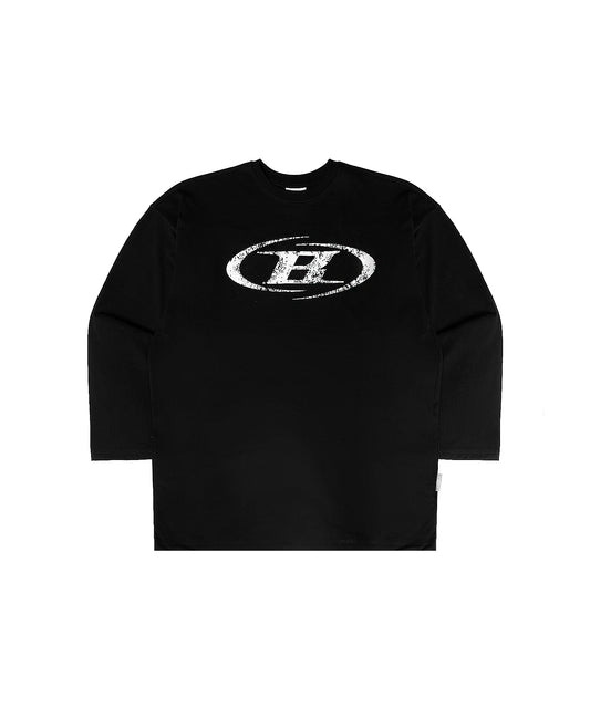 CRACK B SYMBOL LONGSLEEVE [BLACK]