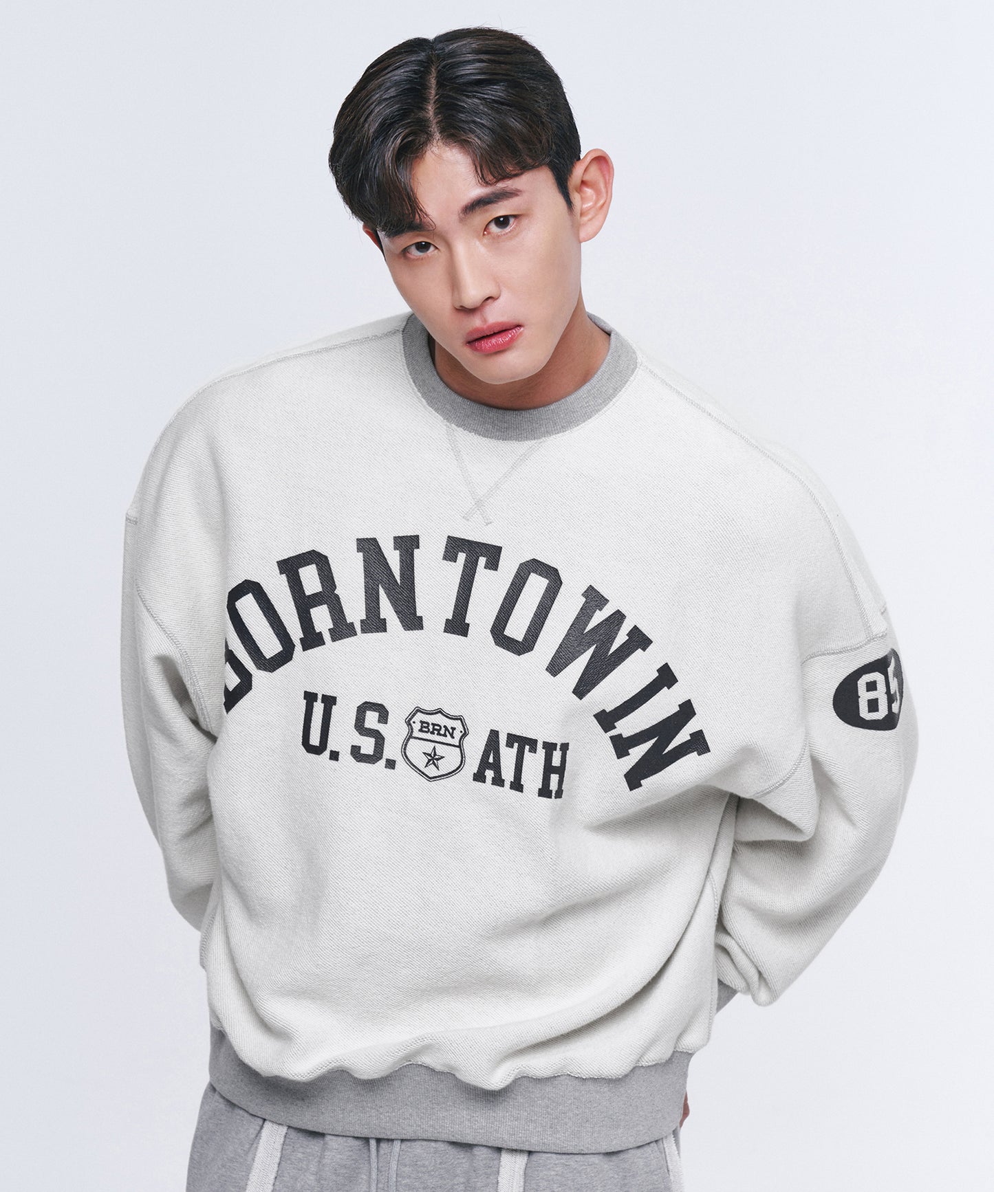 85 ATH REVERSE SWEATSHIRTS [MELANGE GREY]