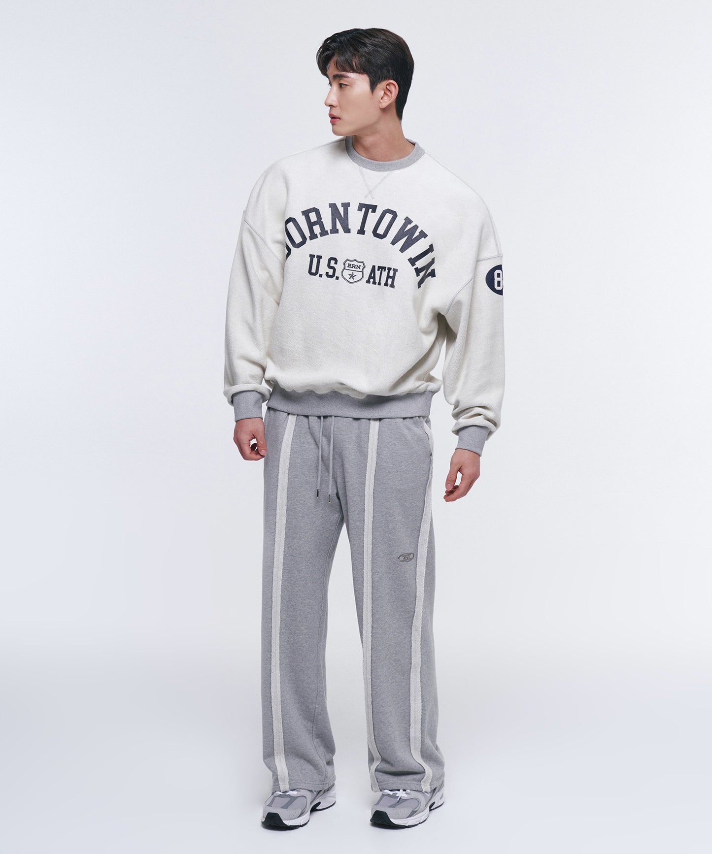 85 ATH REVERSE SWEATSHIRTS [MELANGE GREY]