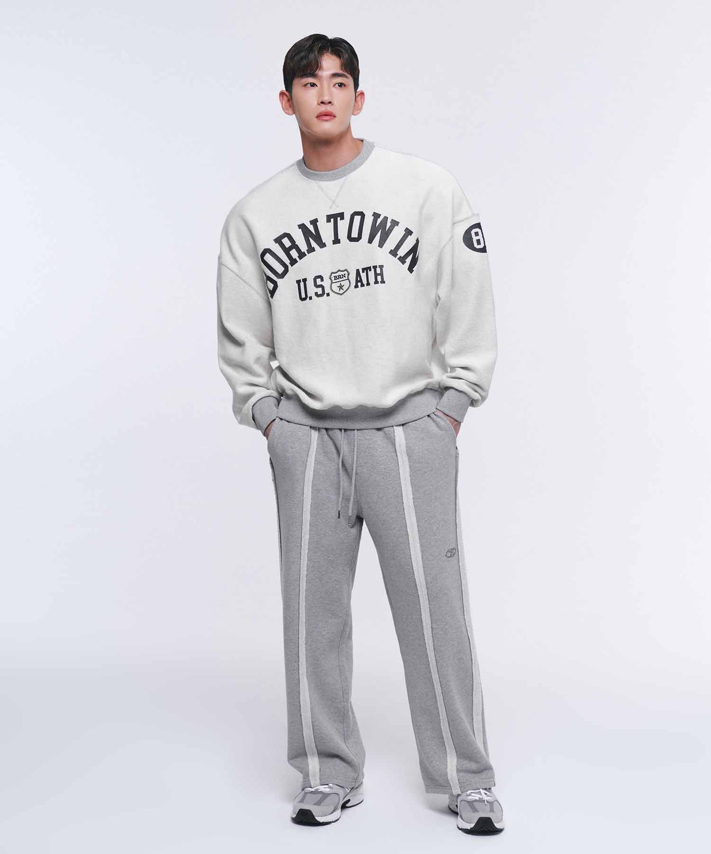 85 ATH REVERSE SWEATSHIRTS [MELANGE GREY]