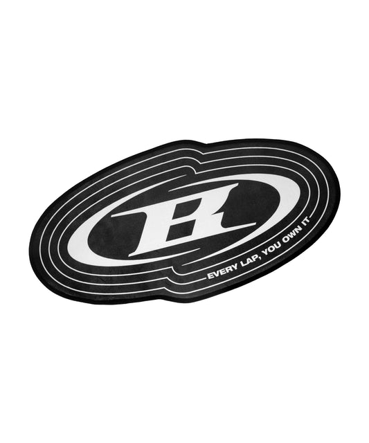 TRACK MINI RUG [BLACK]