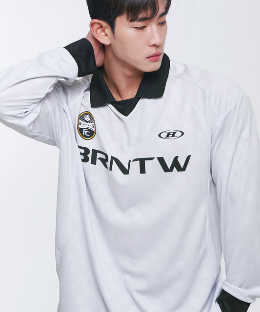 MONOGRAM SOCCER JERSEY [SILVER]