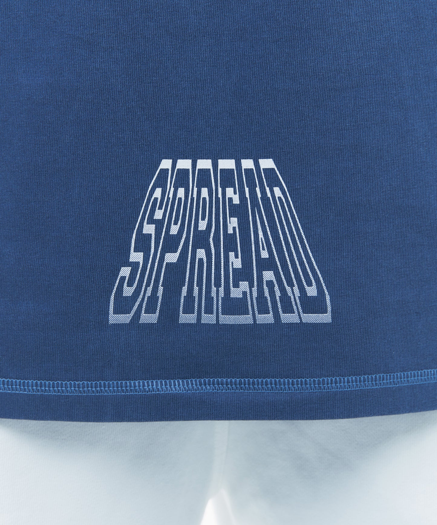 CRACK B PIGMENT LONGSLEEVE [BLUE]