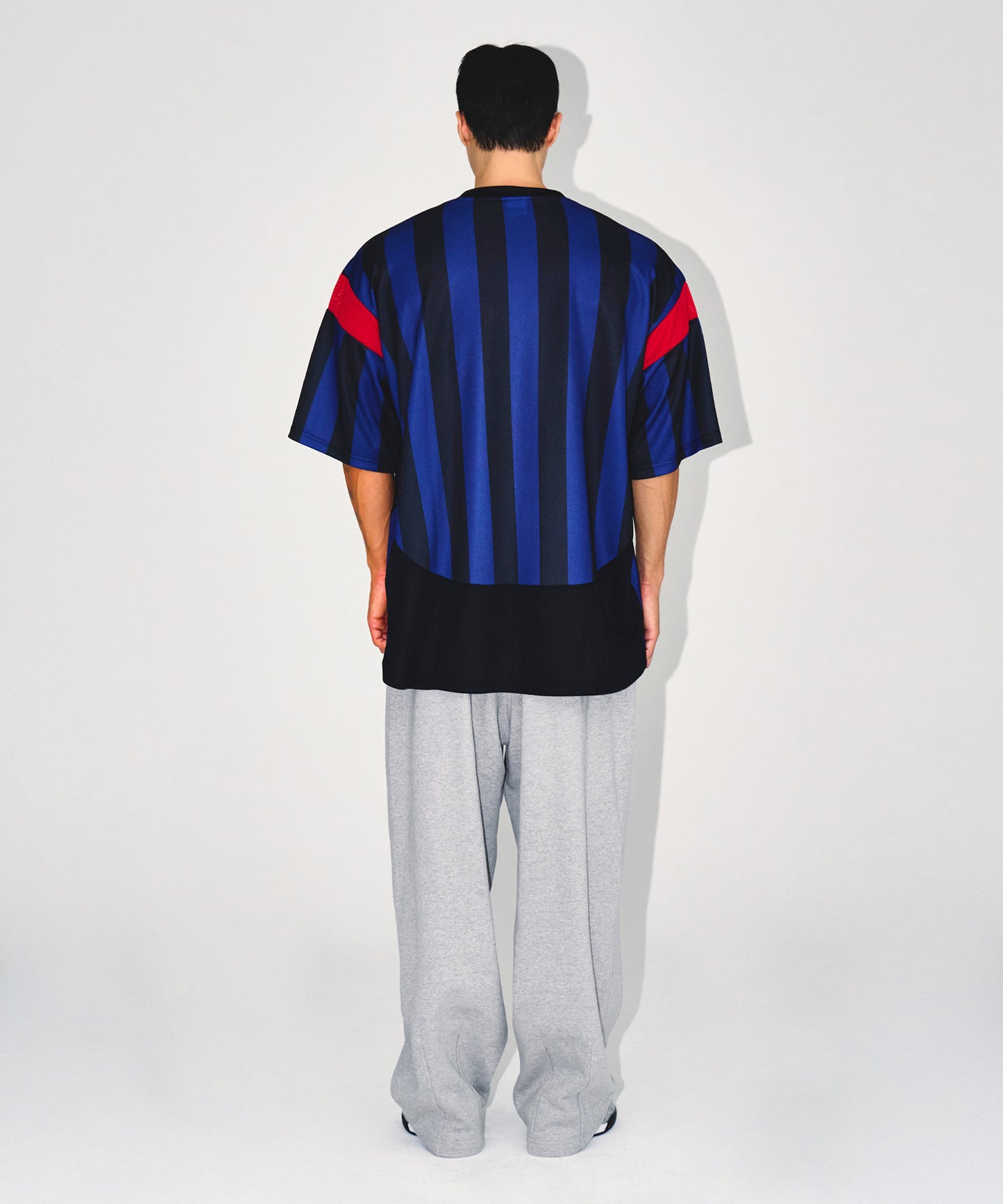 09 APPLIQUE RUGBY JERSEY T-SHIRTS [BLUE]