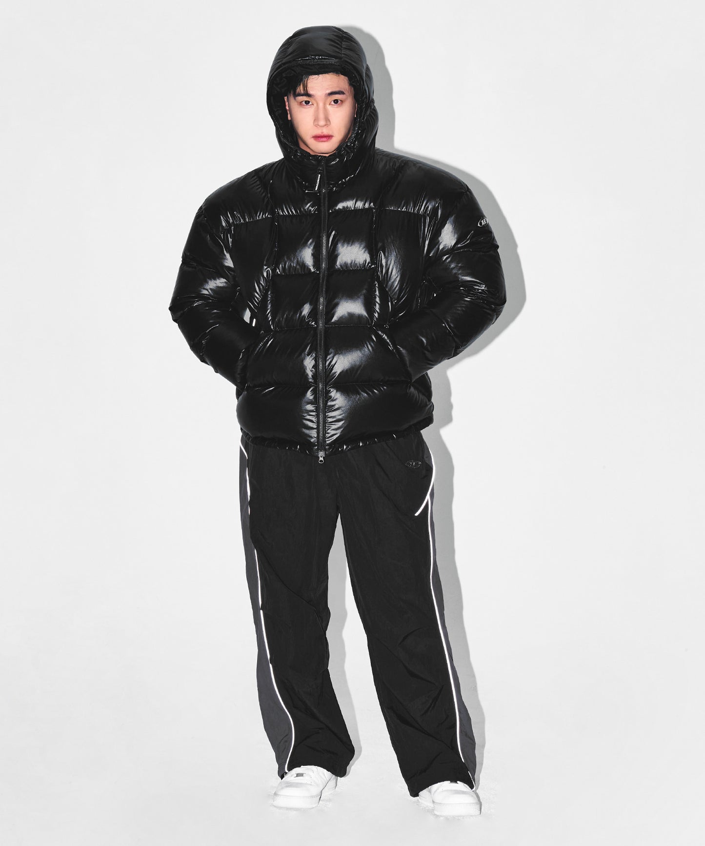 SILVER B RIPSTOP PUFFER DOWN [BLACK]