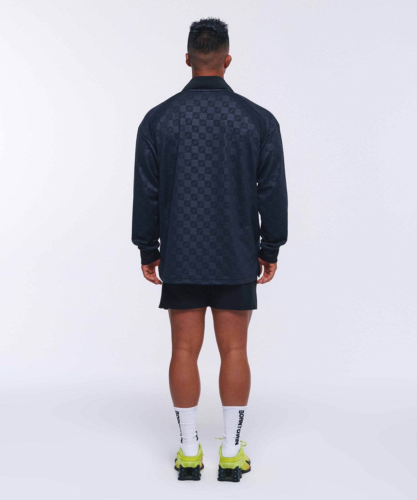 MONOGRAM SOCCER JERSEY [BLACK]